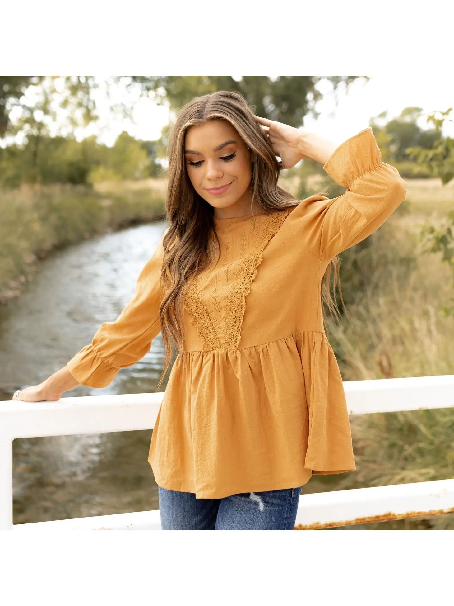 Sweet Escape Peplum Blouse