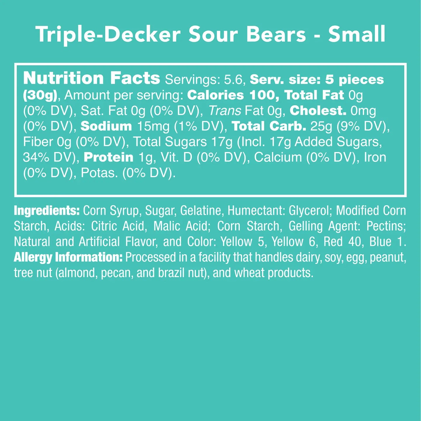 Candy Club - Triple Decker Sour Bears