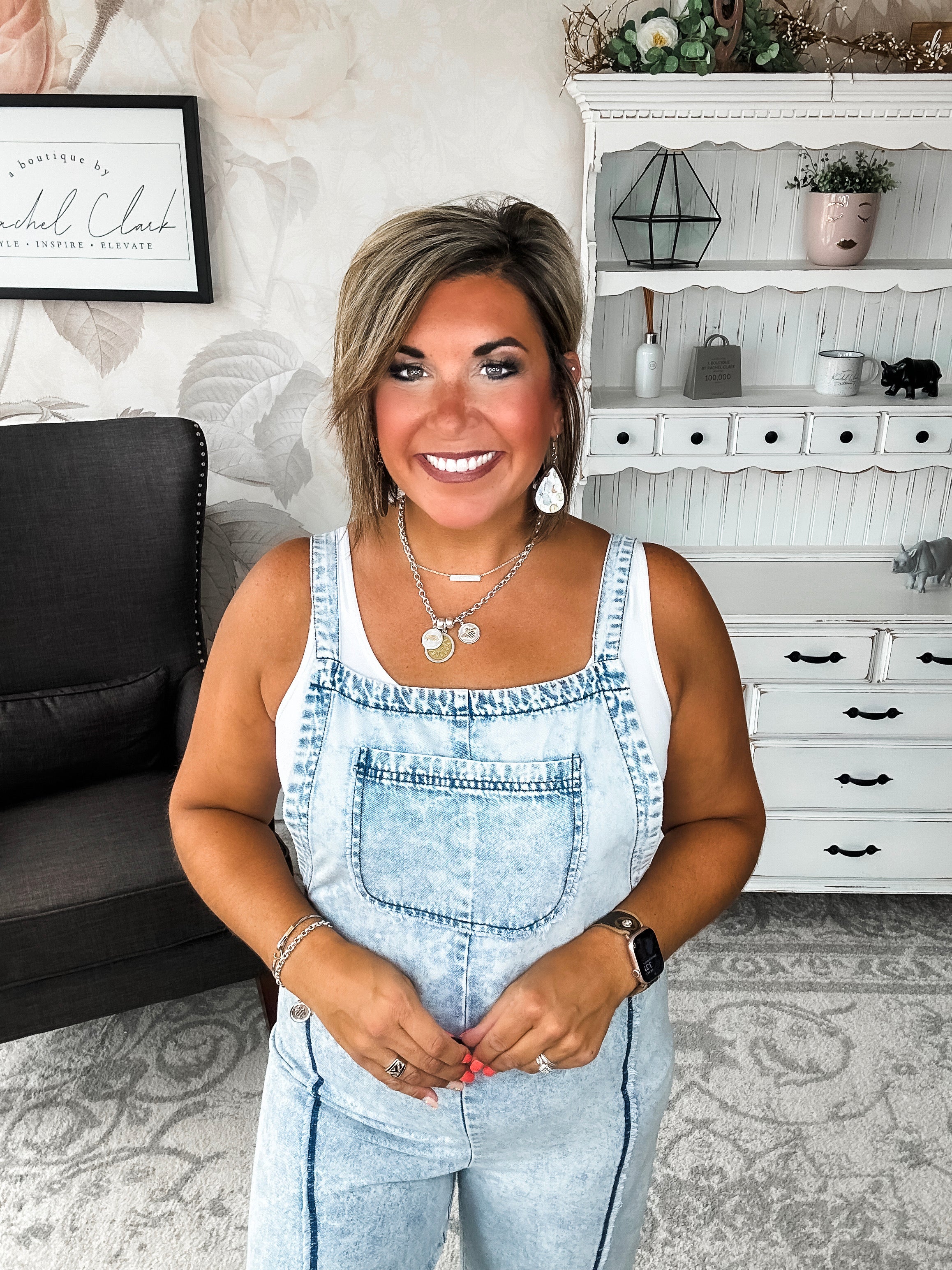 Repeat The Past Denim Jumpsuit Overalls