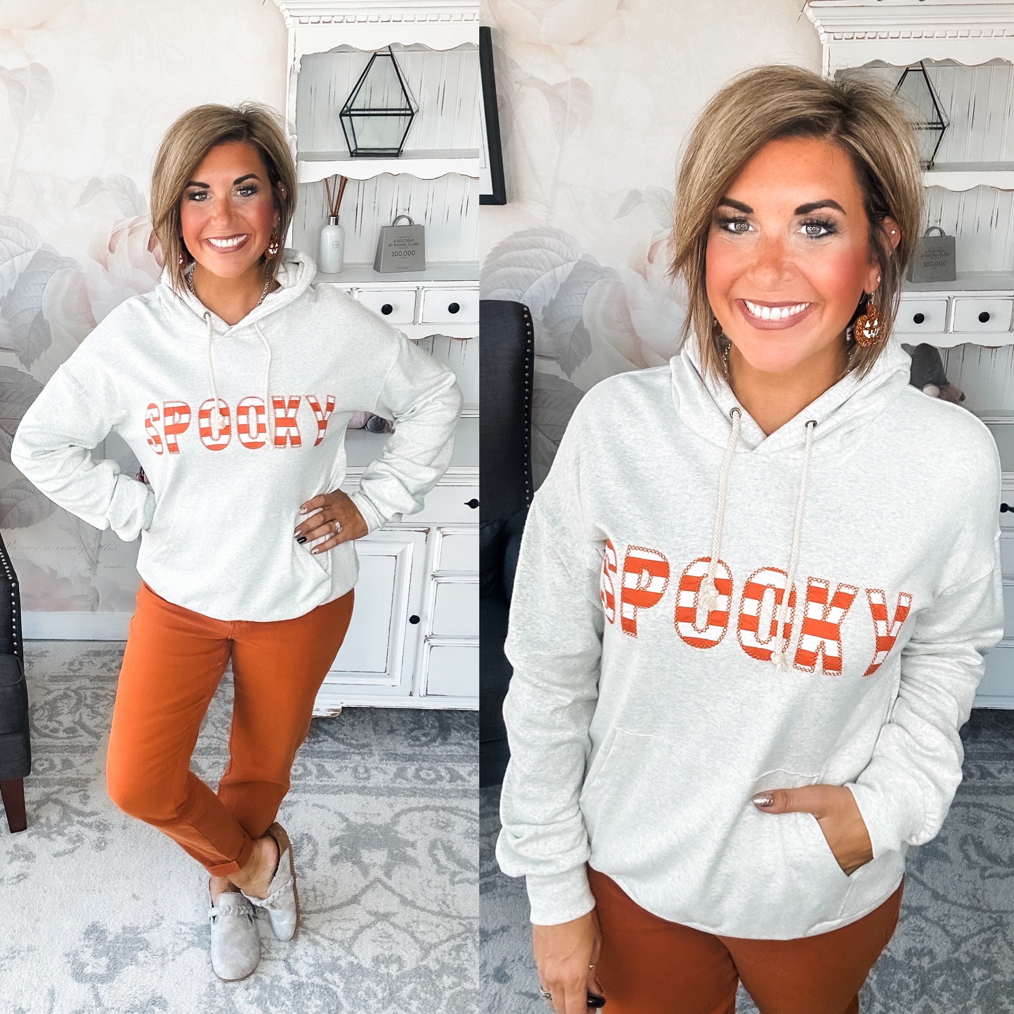 Ampersand Avenue University Hoodie - Spooky Scary