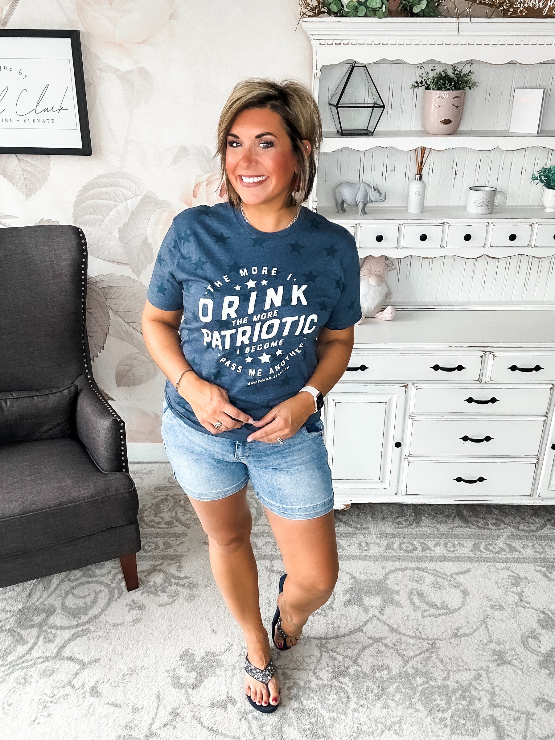 More Patriotic Graphic Tee