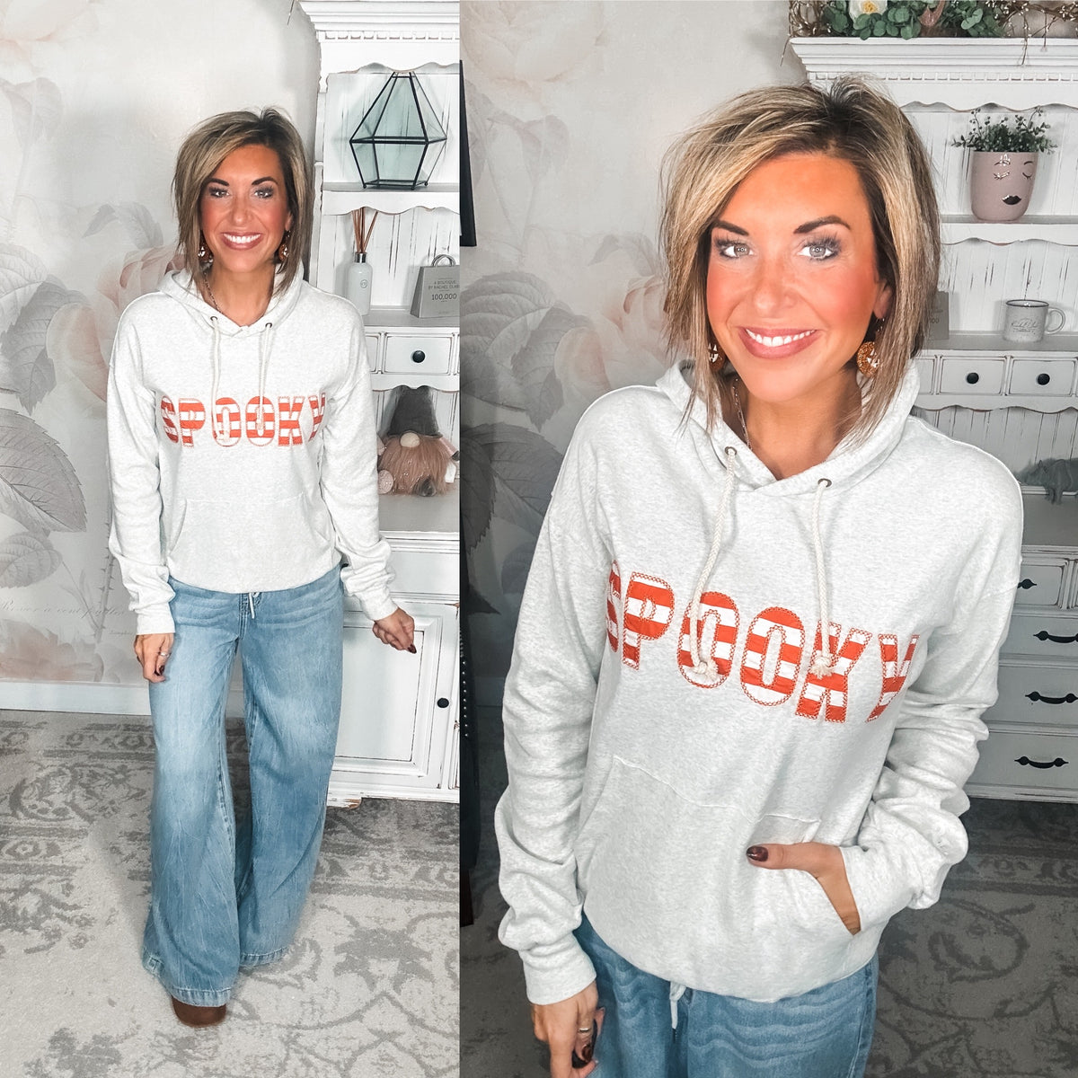 Ampersand Avenue University Hoodie - Spooky Scary