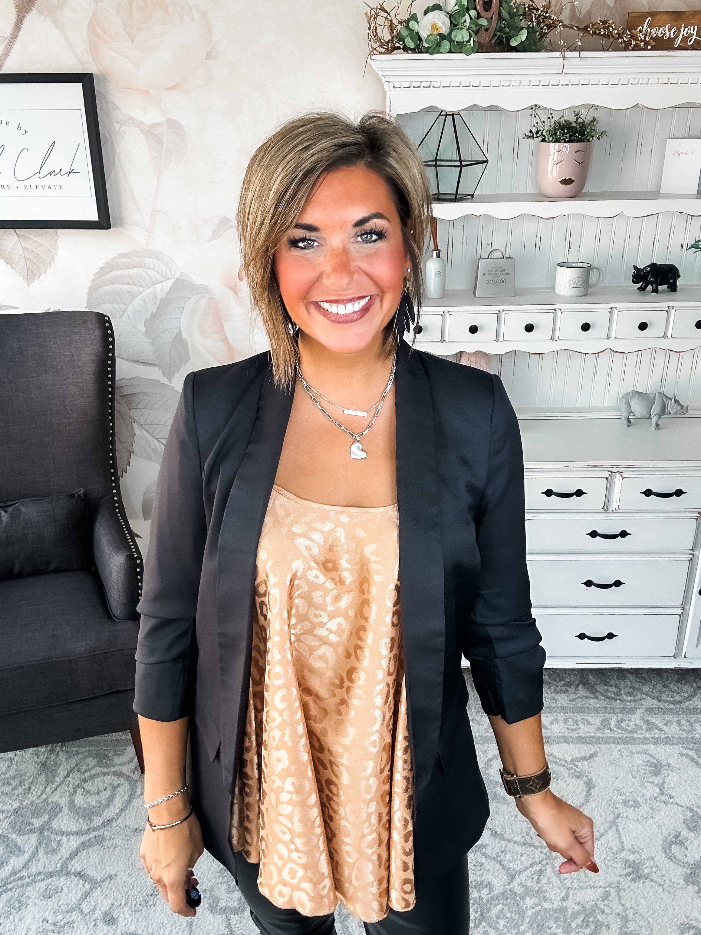 Ready For Success Blazer - Black