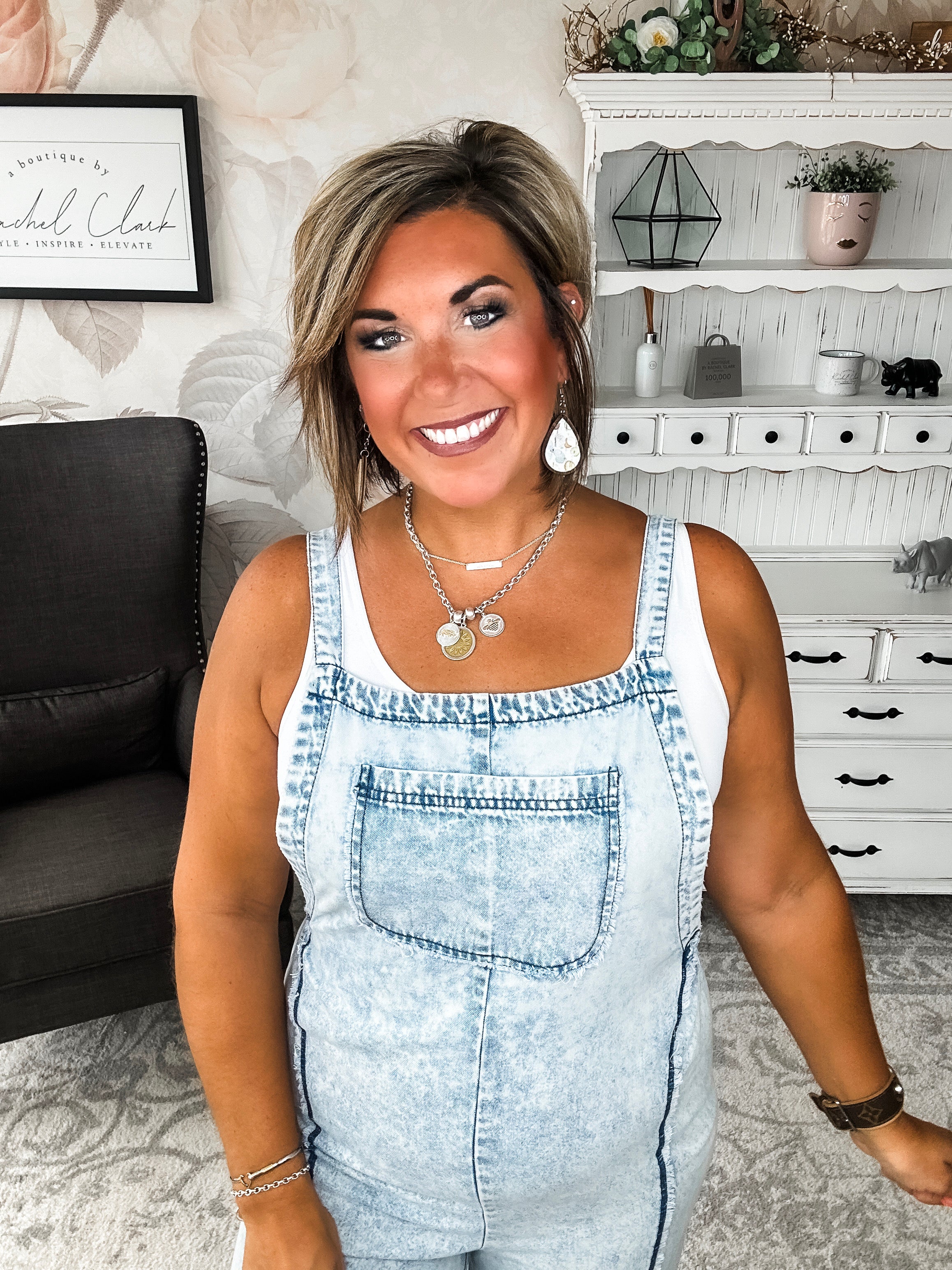Repeat The Past Denim Jumpsuit Overalls