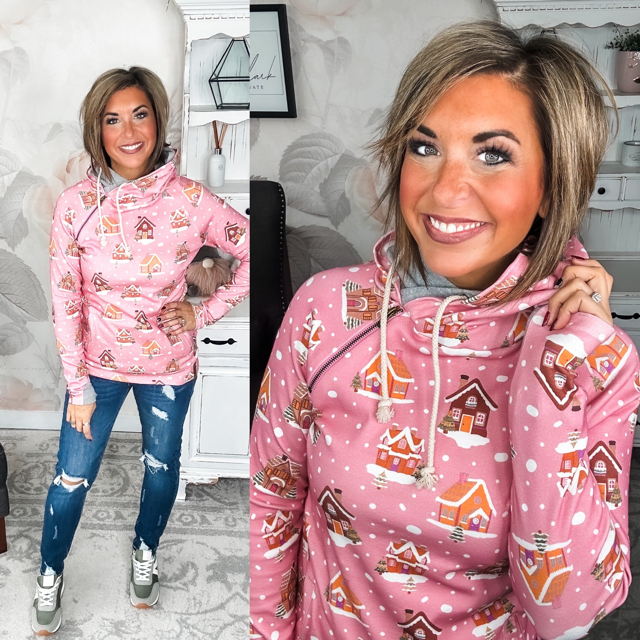 Ampersand Avenue - Doublehood™ Sweatshirt - Sugar & Spice