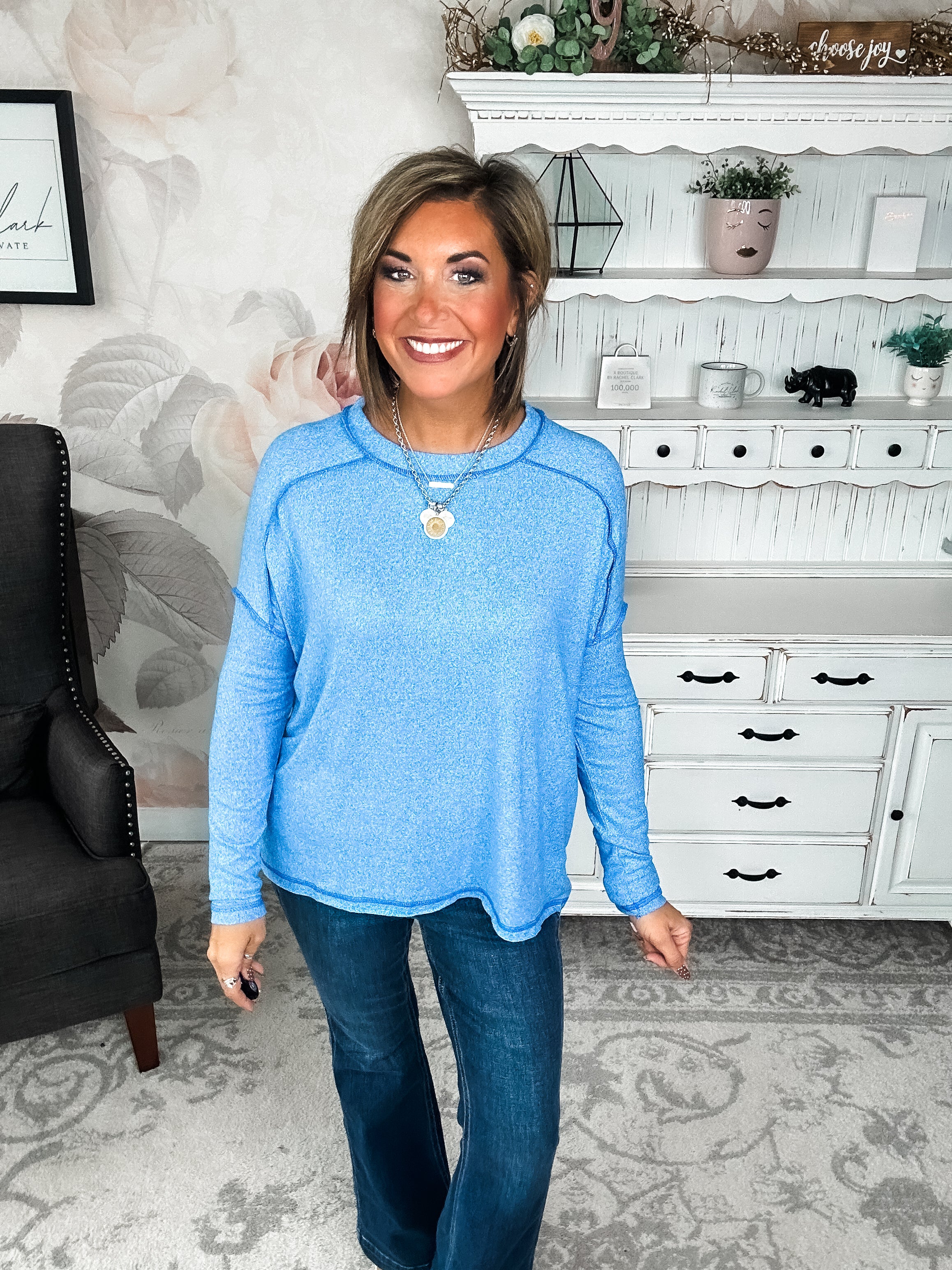 BLACK FRIDAY EXCLUSIVE - Midnight Mover Pullover - Ocean Blue