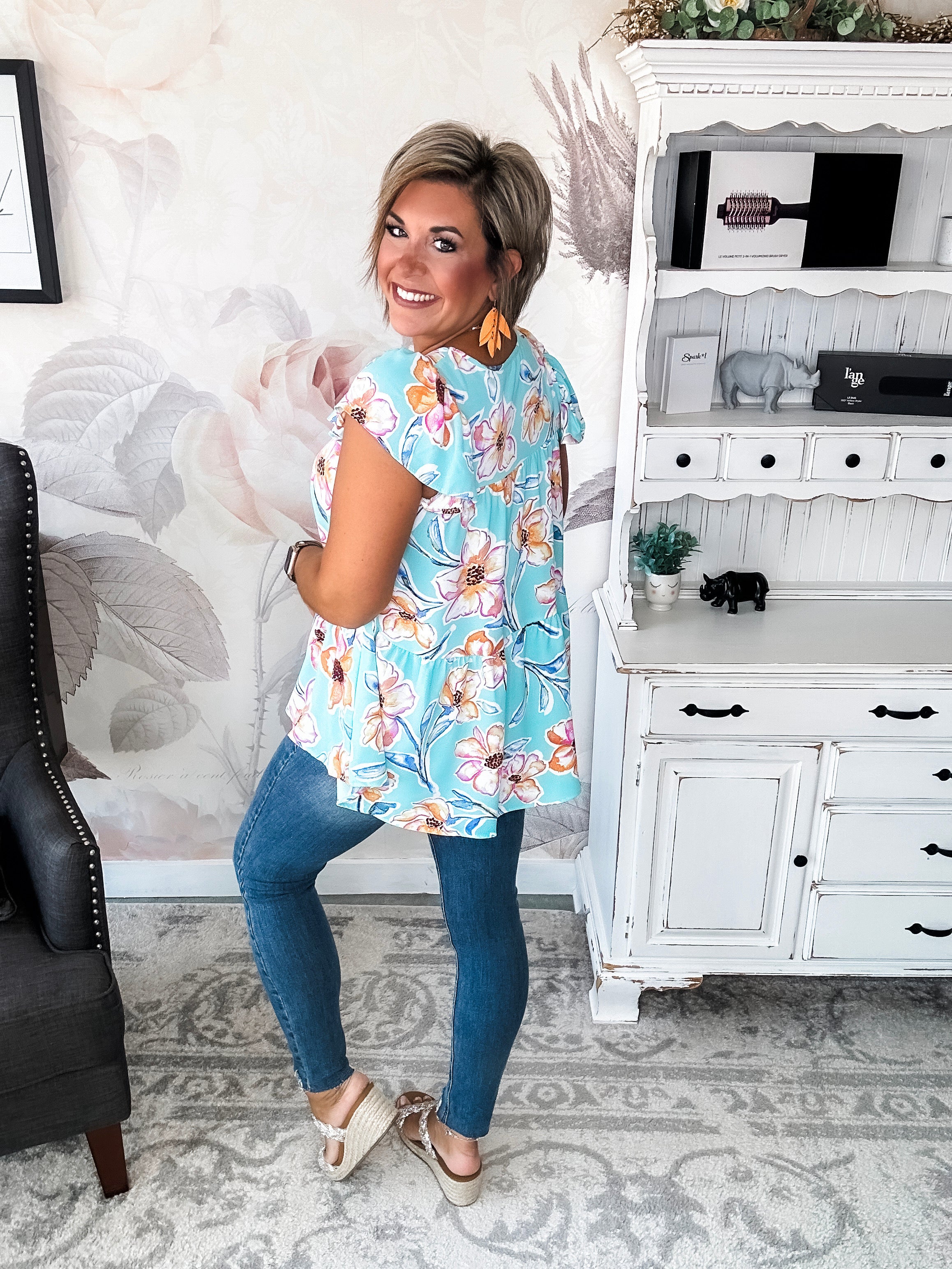 Away She Goes Blouse