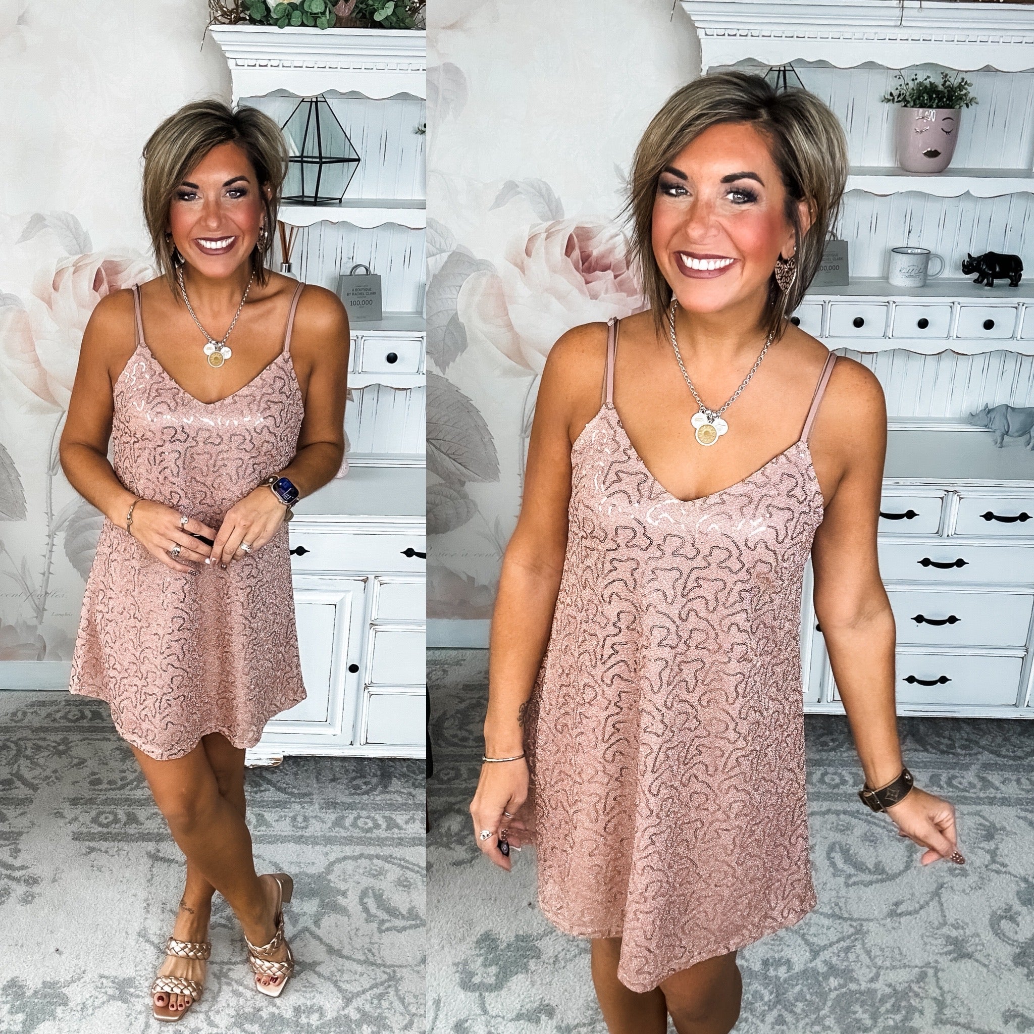 Felt the Love Sequin Dress