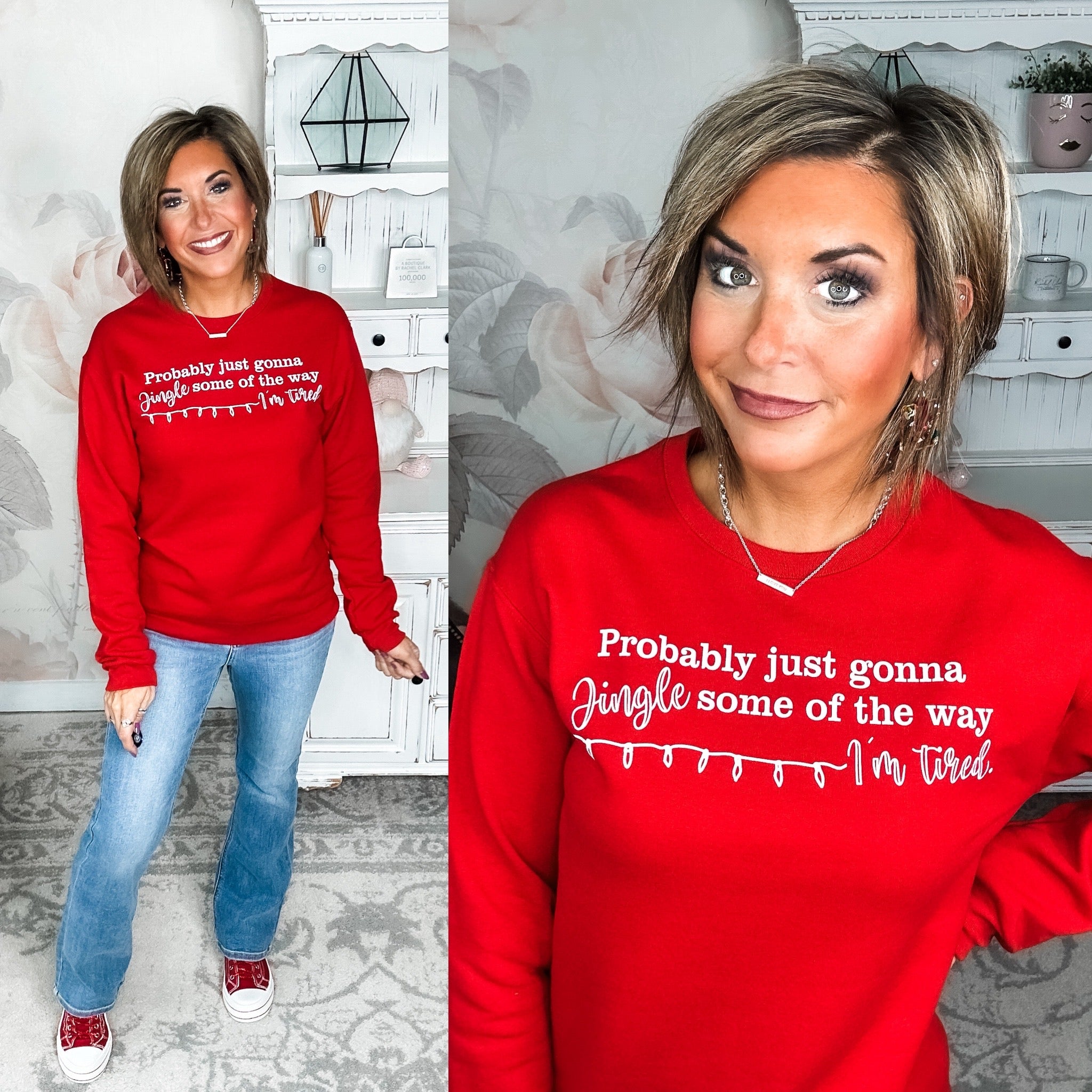 Jingle Some Of The Way Graphic Sweatshirt