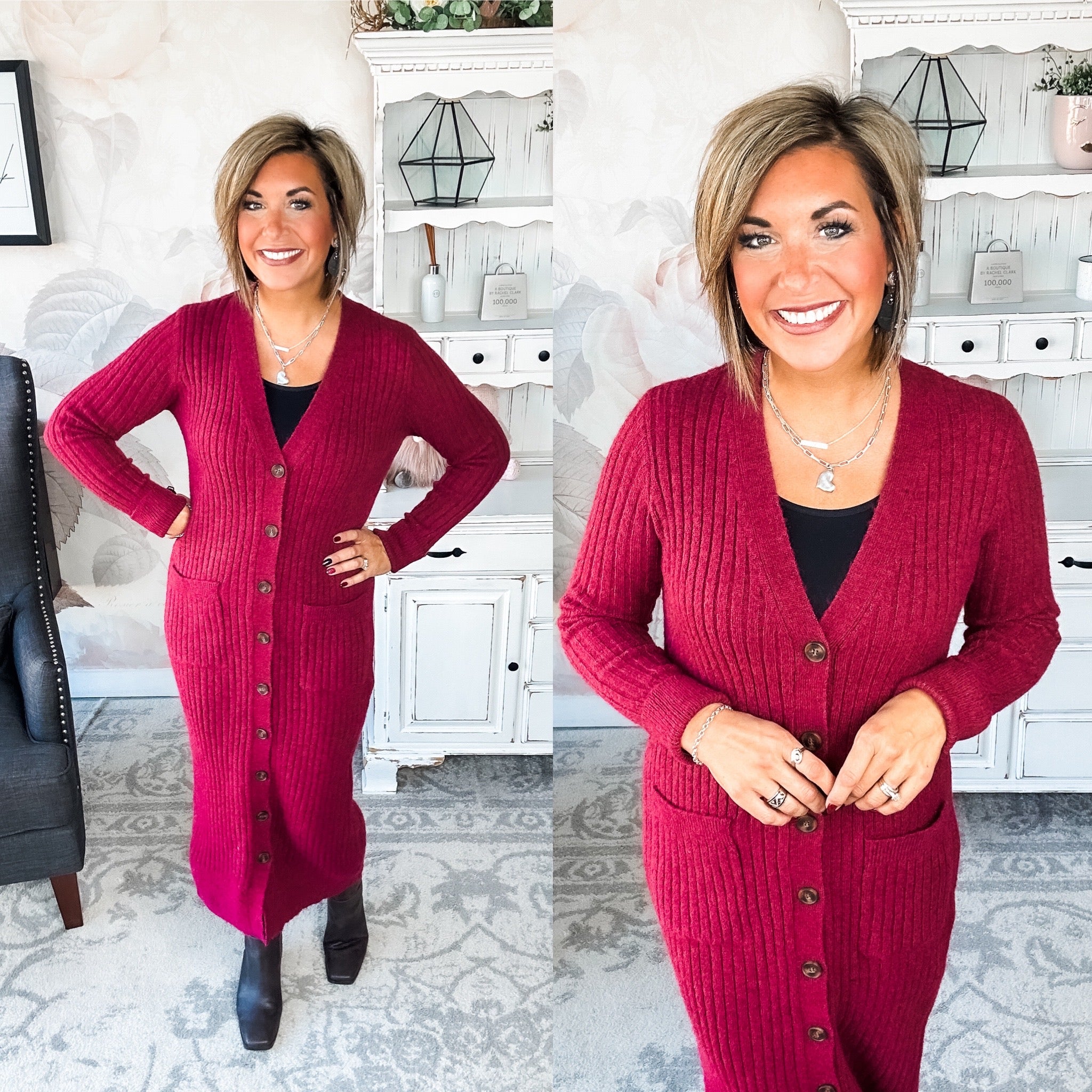 Burning Fire Cardigan