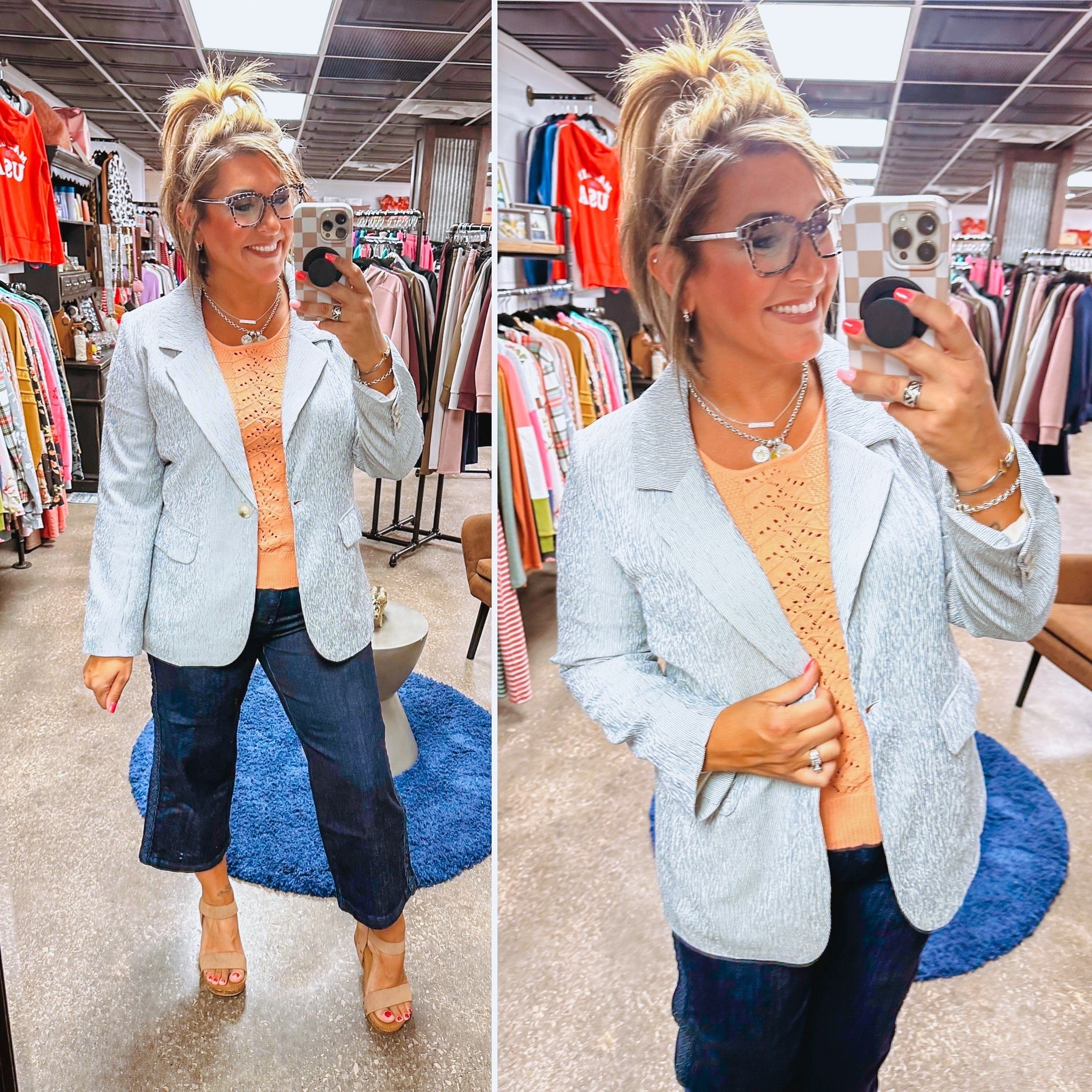 No More Words Knit Top