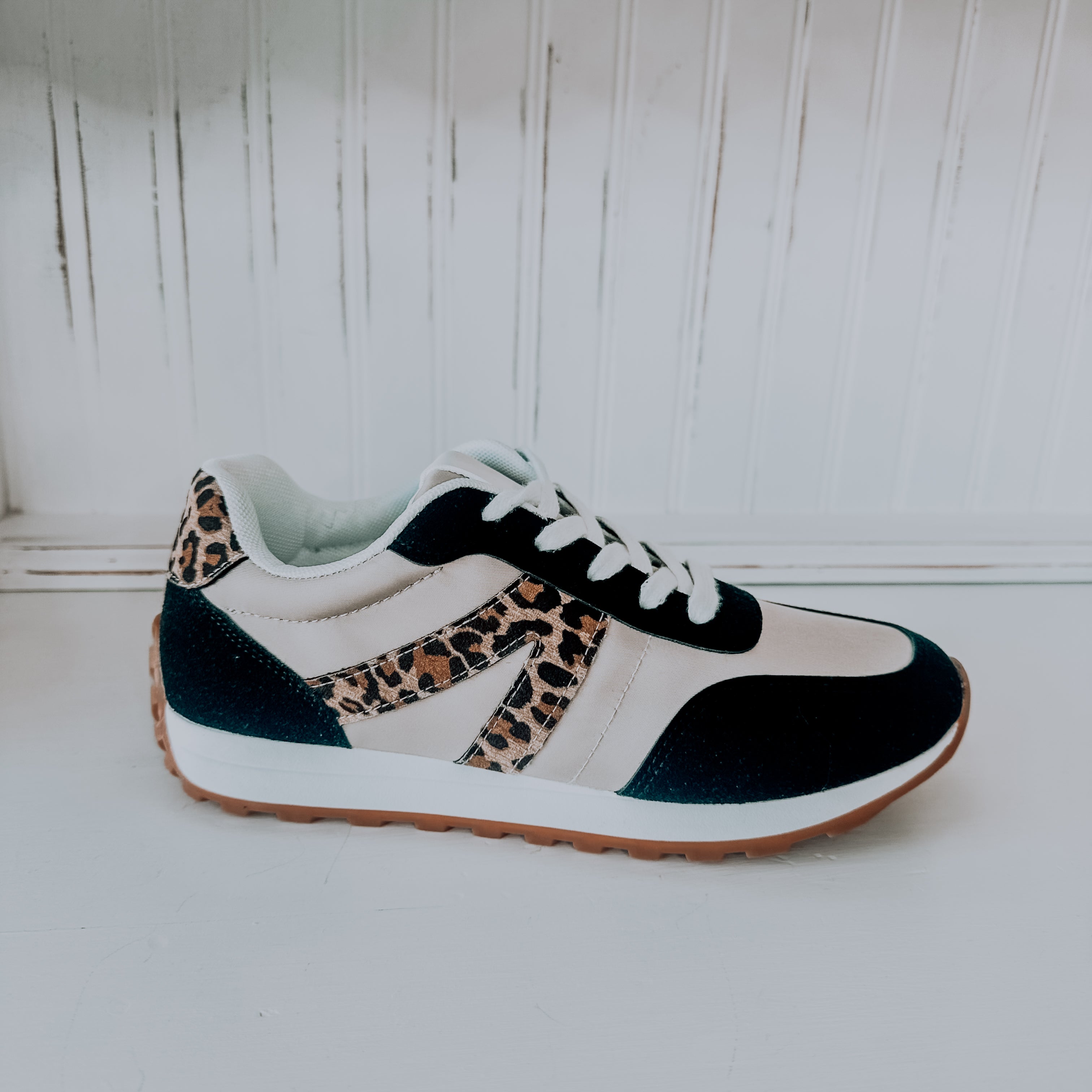 Joel Sneaker - Black Leopard