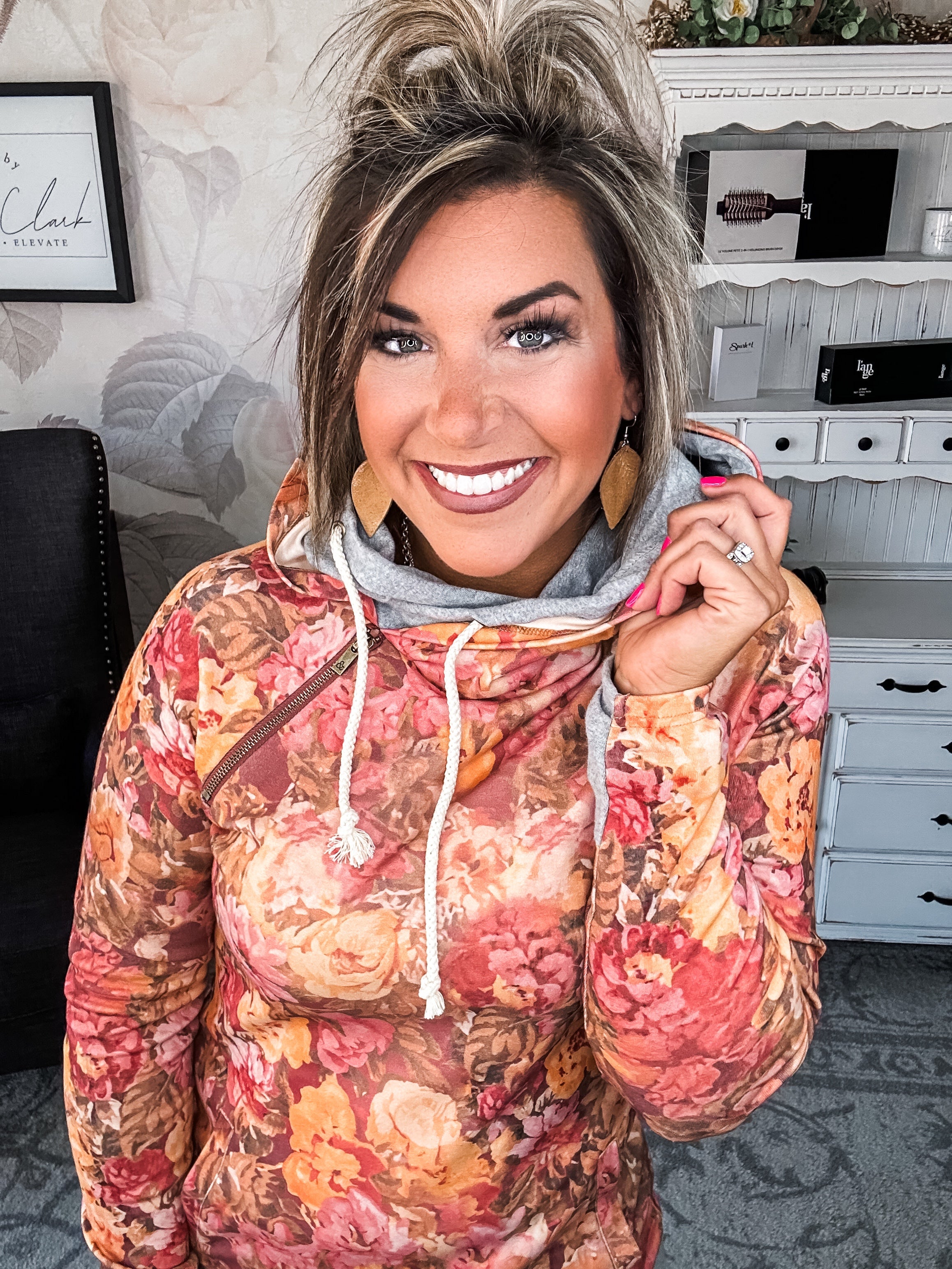 Ampersand Avenue - Doublehood™ Sweatshirt - Oopsie Daisy