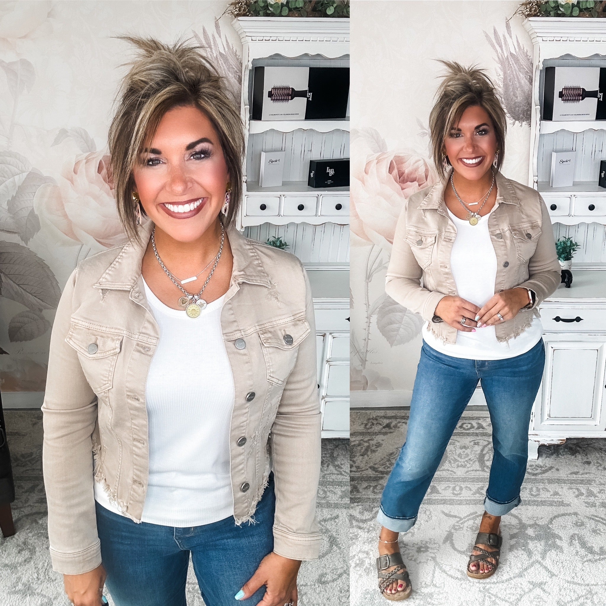 When I Get Home Tank - Ivory