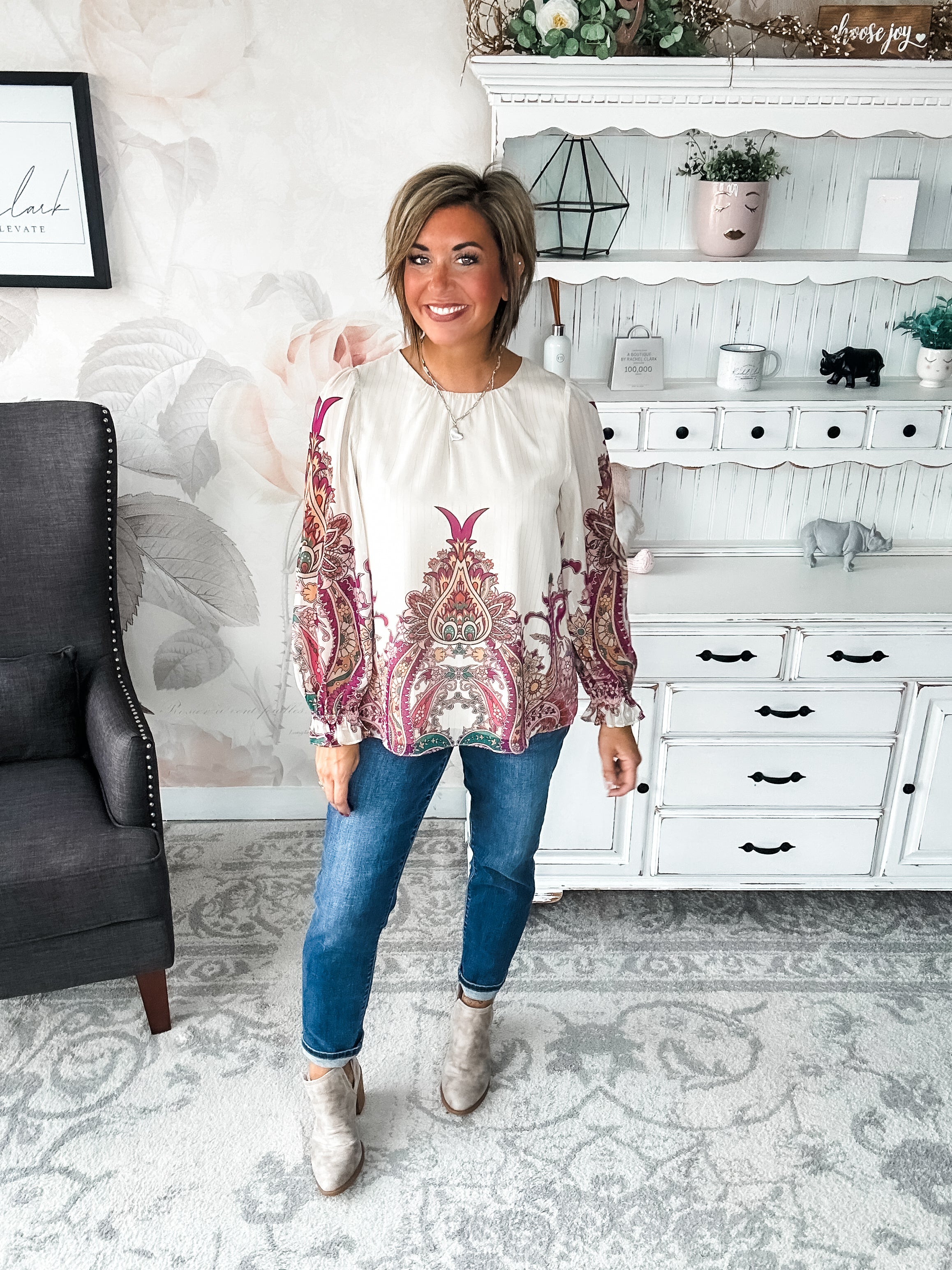 Stop Time Blouse