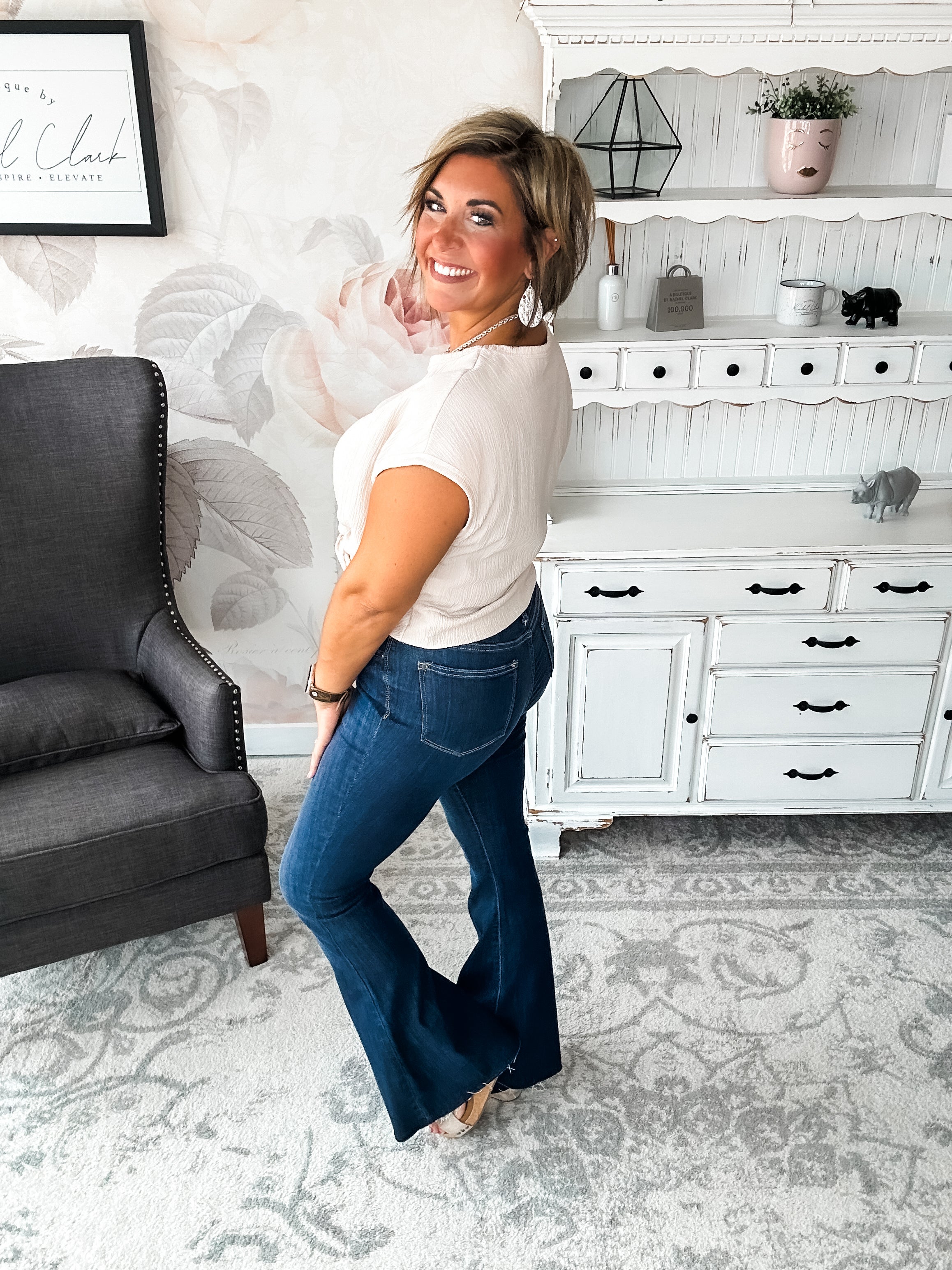 Just Like You Top - Taupe