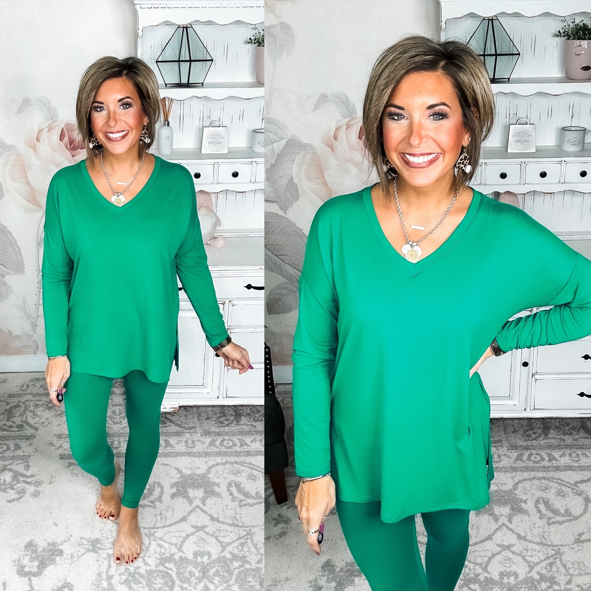 You Can't Resist This Lounge Set - Forest