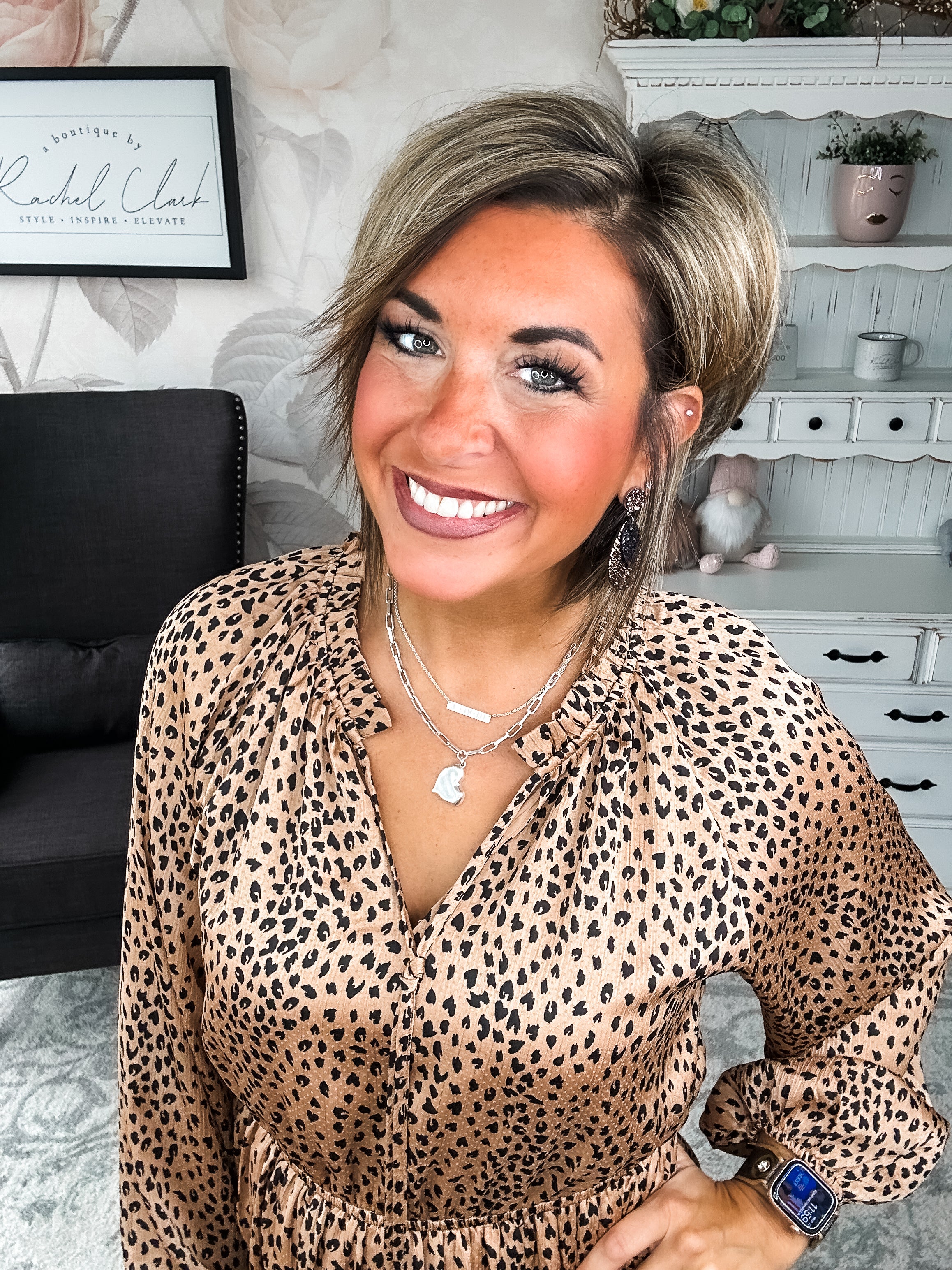 You're On It Ruffle Dress