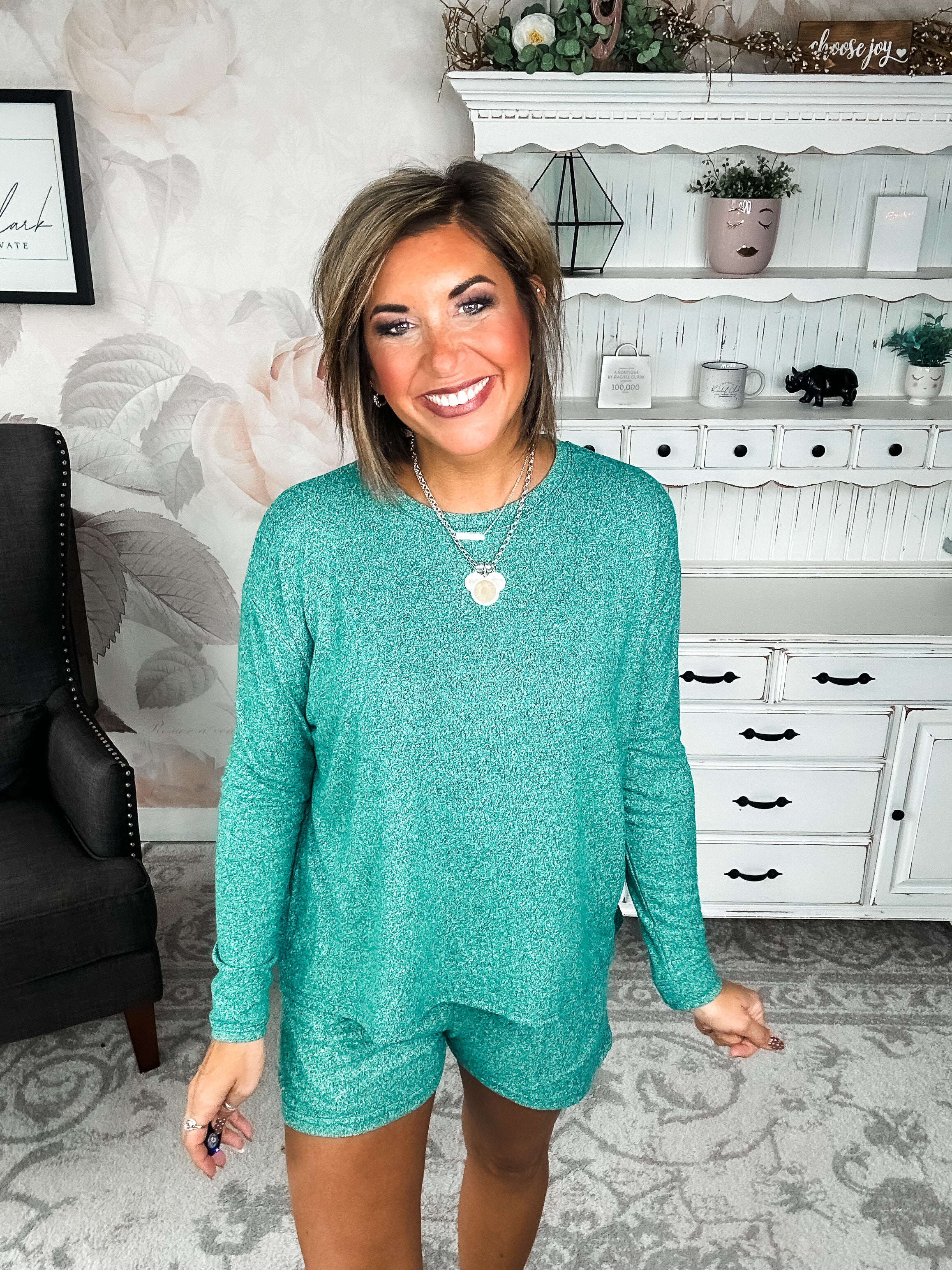 BLACK FRIDAY EXCLUSIVE - Twilight Traveler Lounge Set - Dark Green