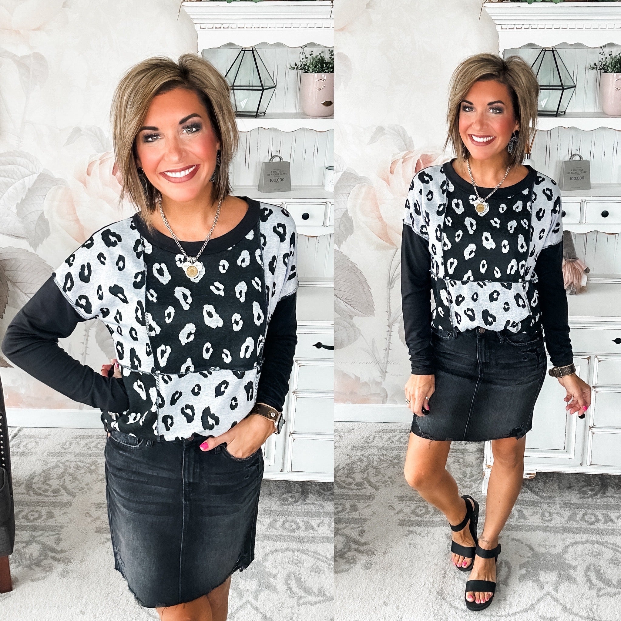 Out Of My Mind Knit Top