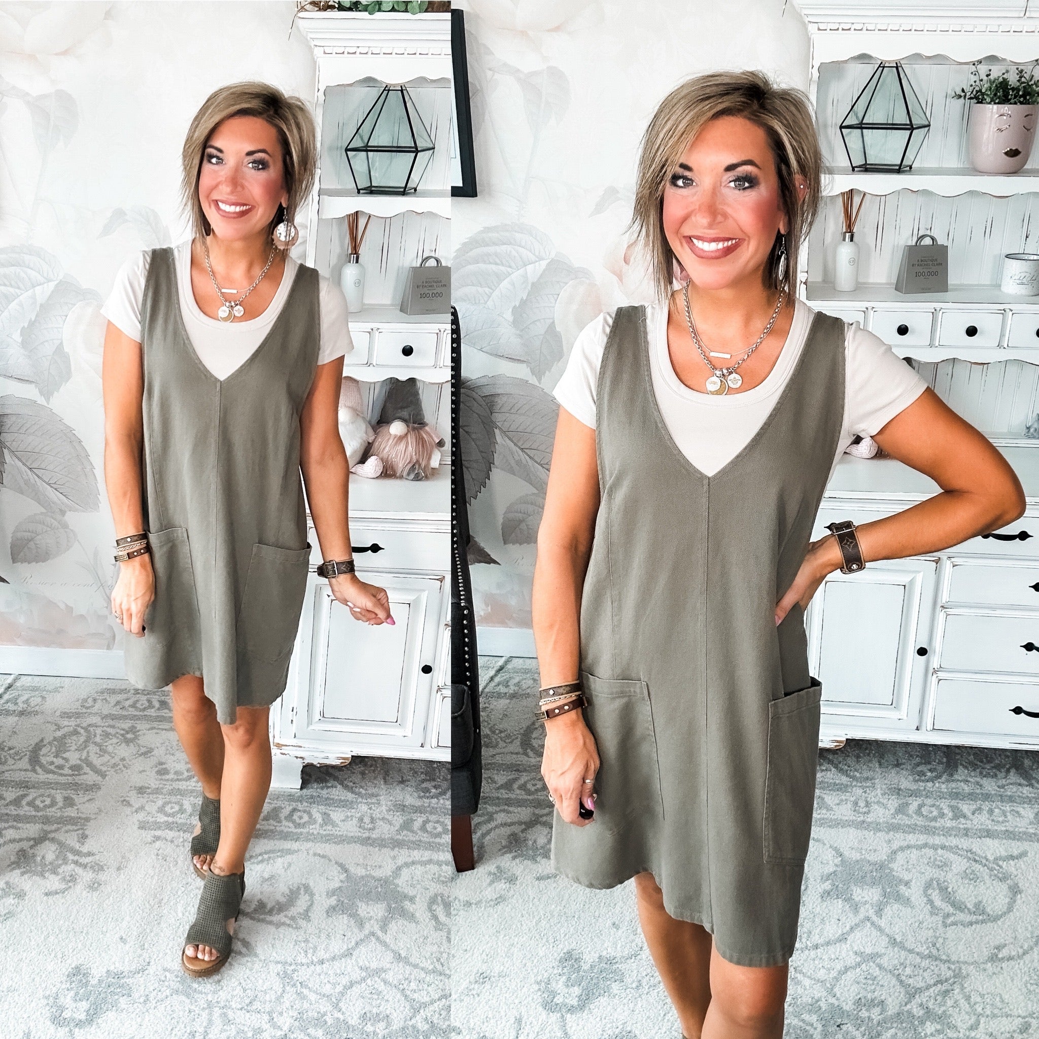 Hold My Head Up High Mini Dress