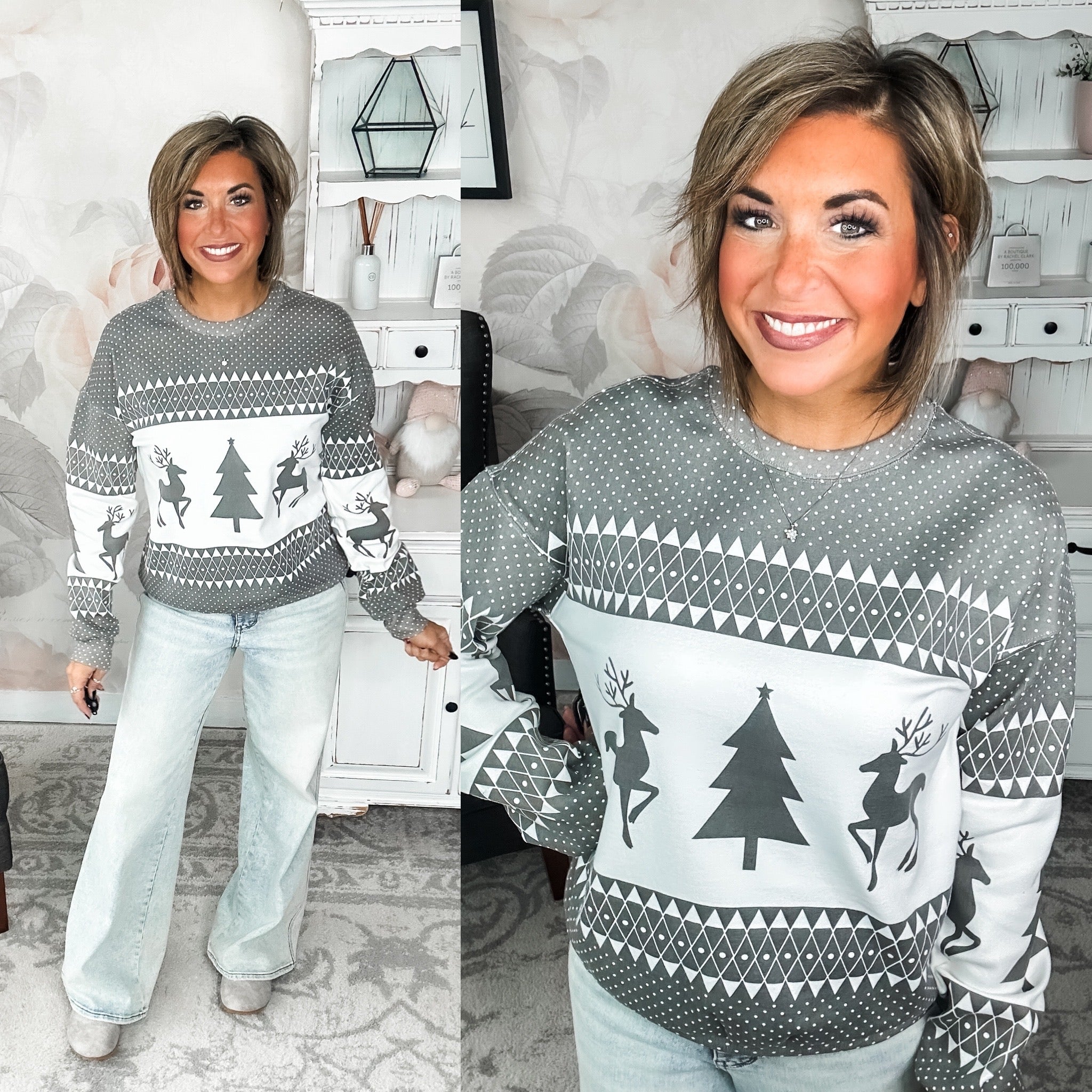 Ampersand Avenue University Pullover - Oh What Fun