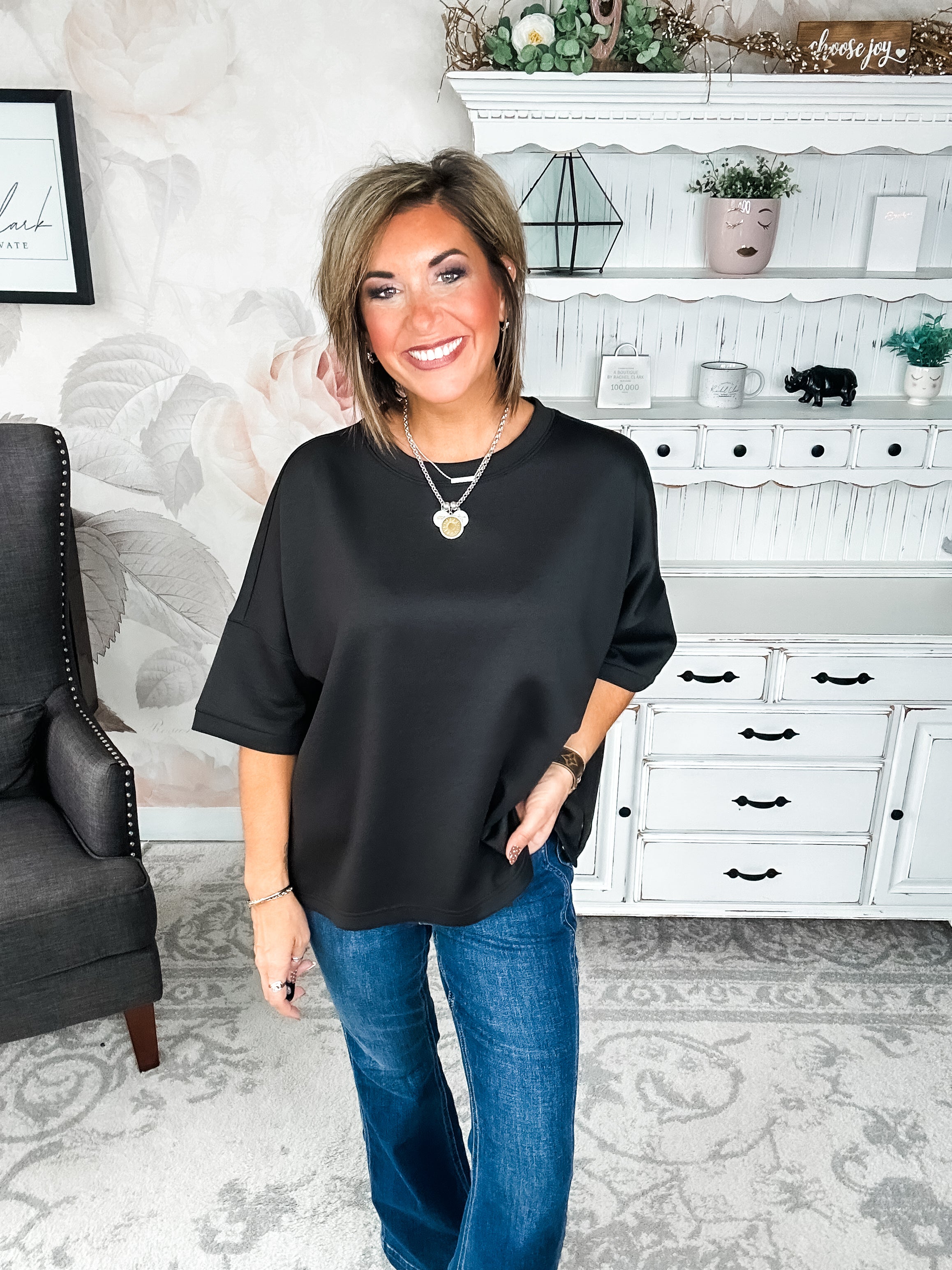 Nightfall Nomad Pullover - Black