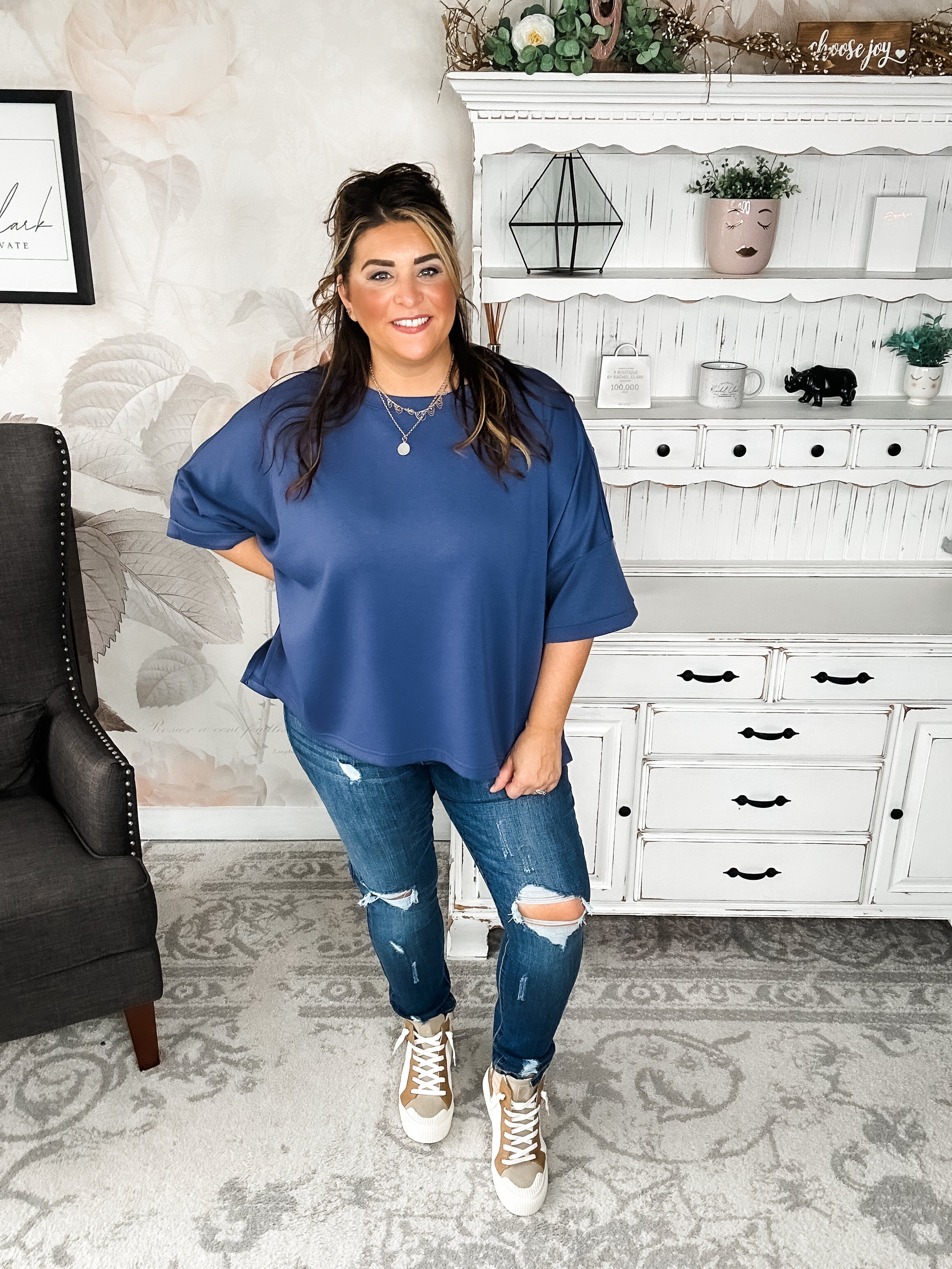 Nightfall Nomad Pullover - Blue Indigo