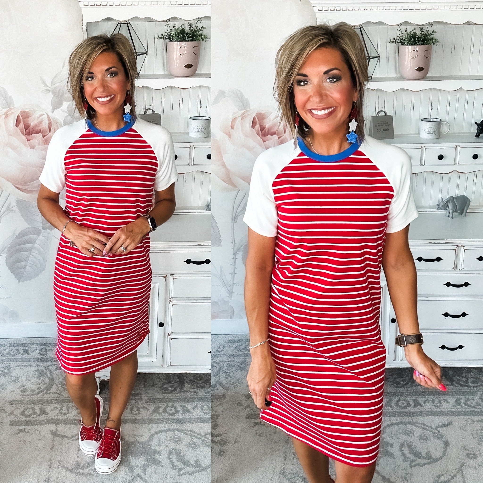 Ampersand Avenue Ollie Dress - Baby You're A Firework