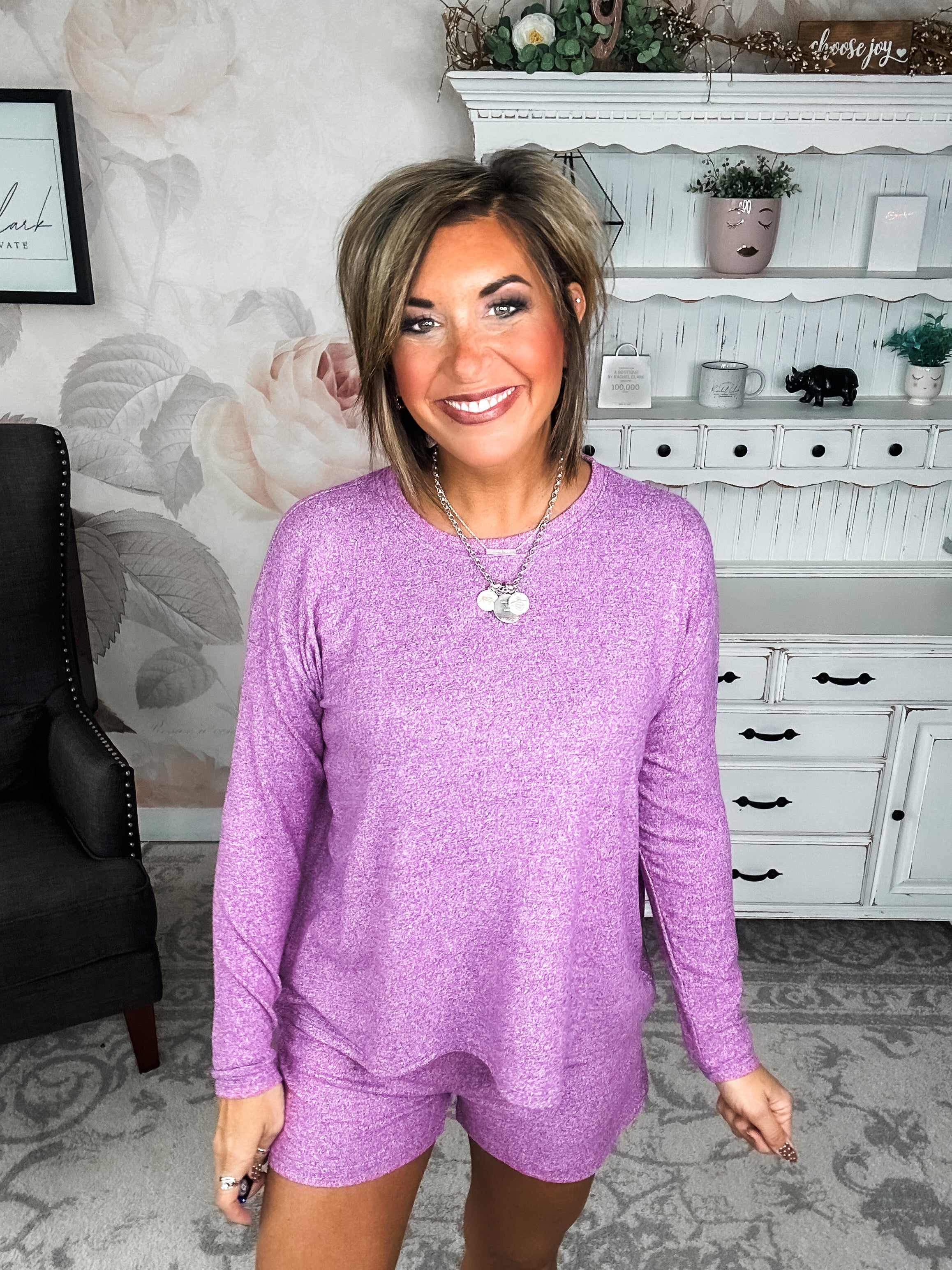 BLACK FRIDAY EXCLUSIVE - Twilight Traveler Lounge Set - Light Plum