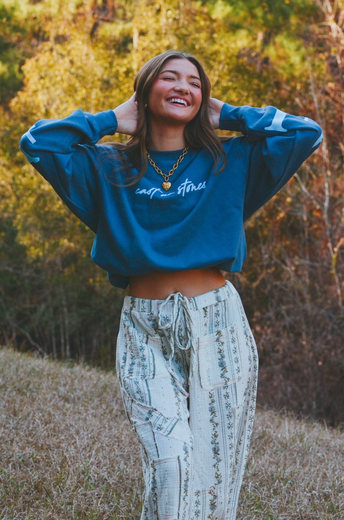 Forgiven Blue Sweatshirt *ONLINE EXCLUSIVE*