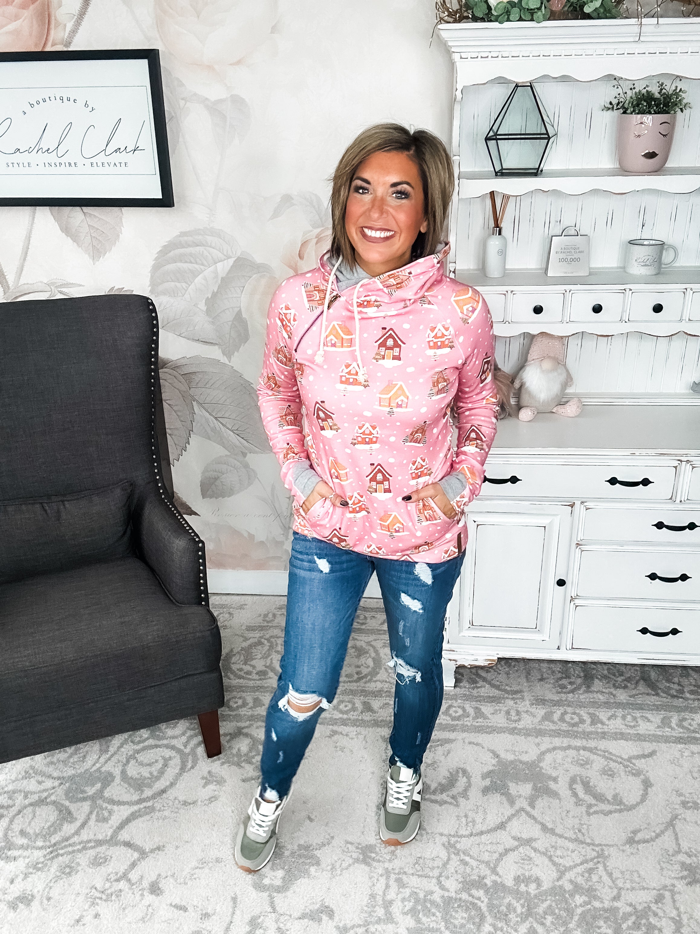 Ampersand Avenue - Doublehood™ Sweatshirt - Sugar & Spice