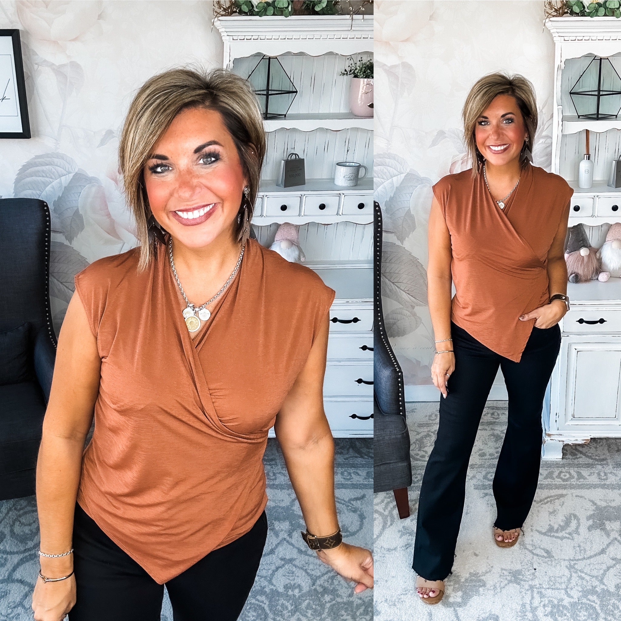 Hopefully Today Crossover Tank - Rust