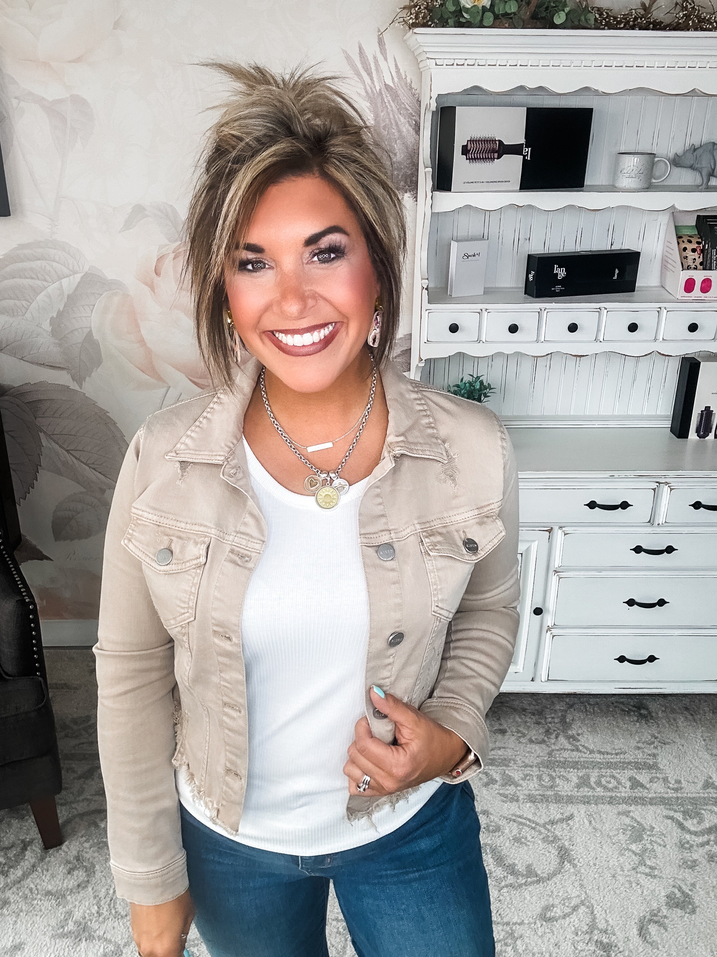 When I Get Home Tank - Ivory