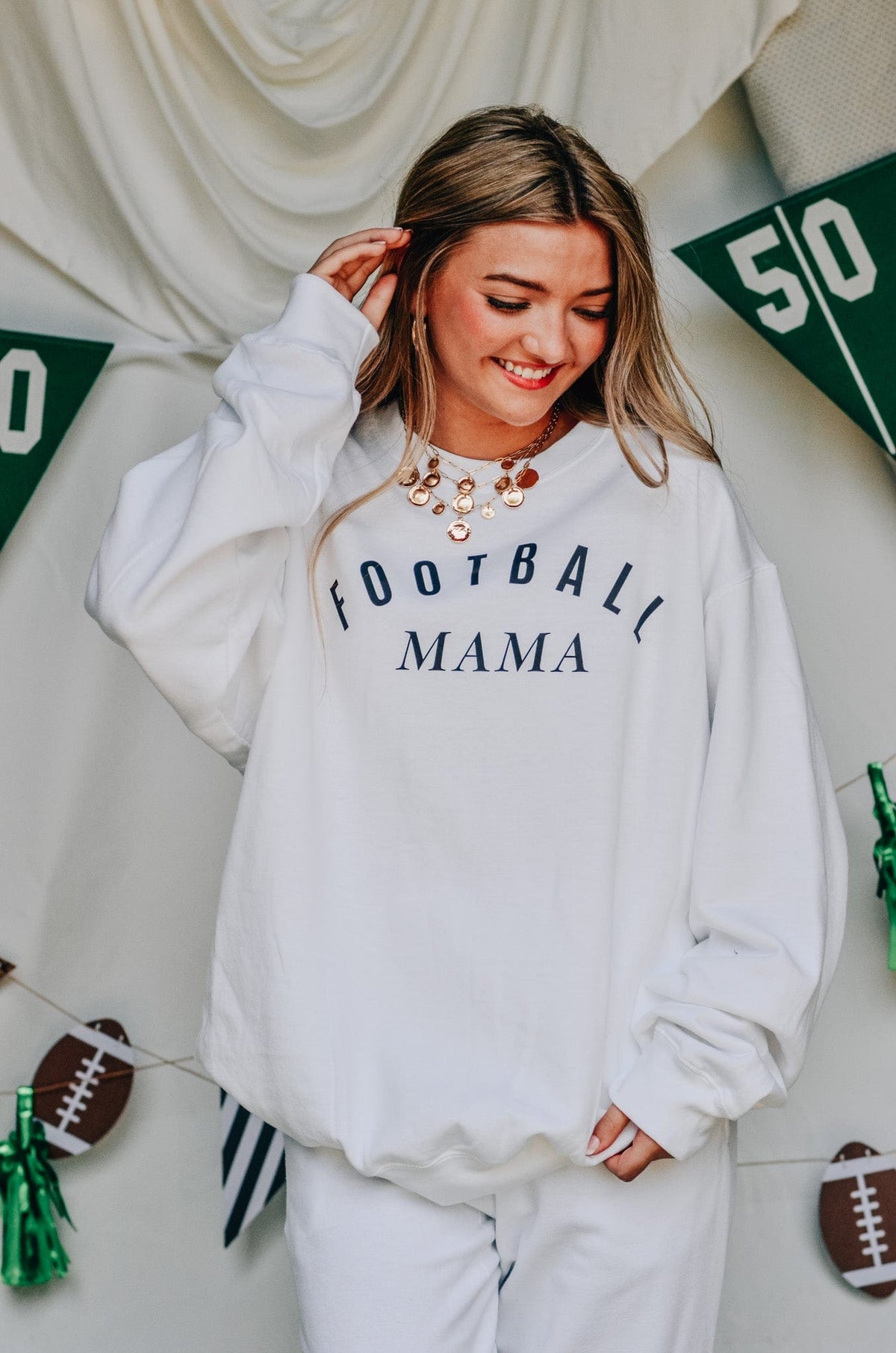 Football Mama Sweatshirt *ONLINE EXCLUSIVE*