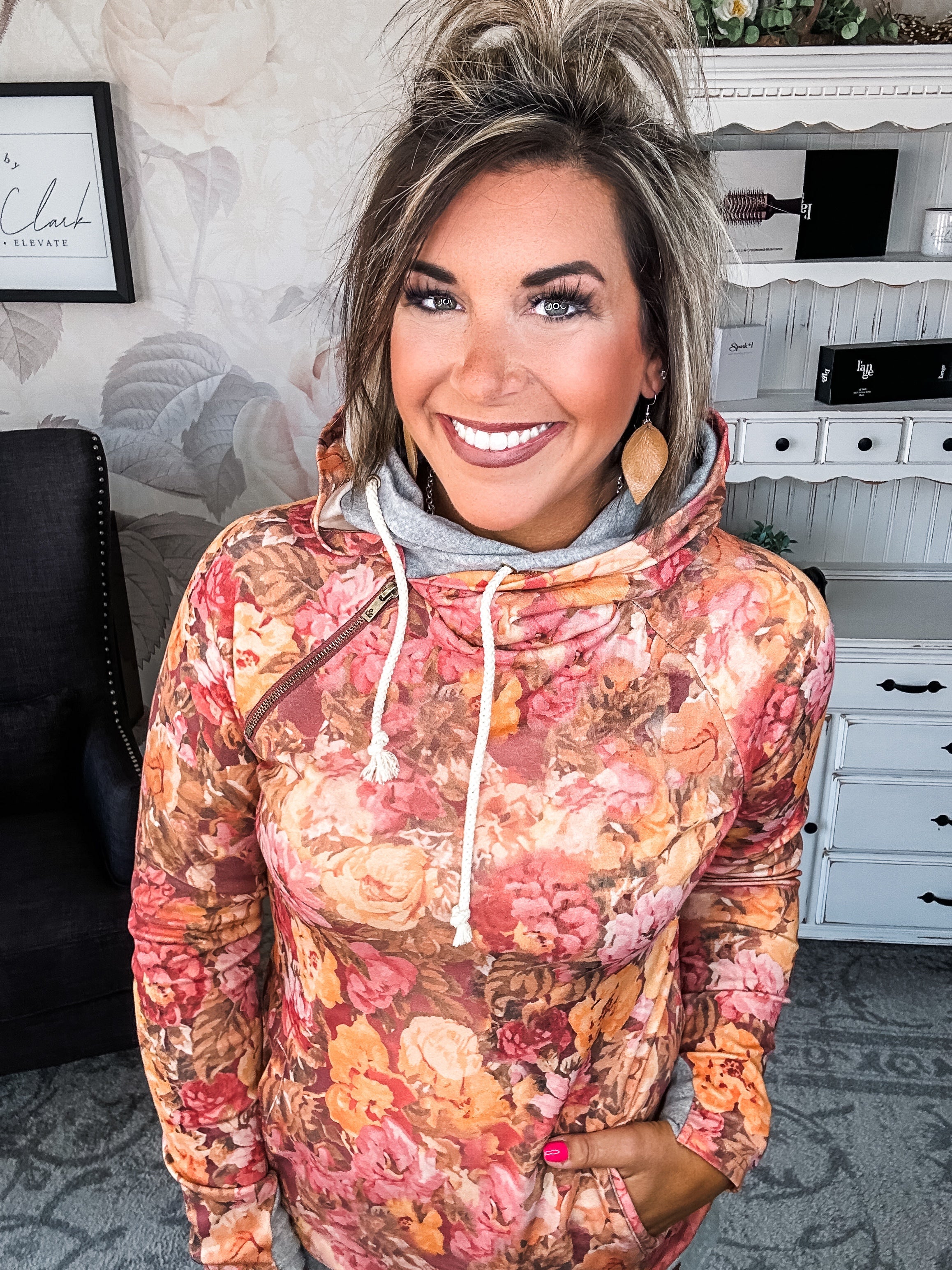 Ampersand Avenue - Doublehood™ Sweatshirt - Oopsie Daisy