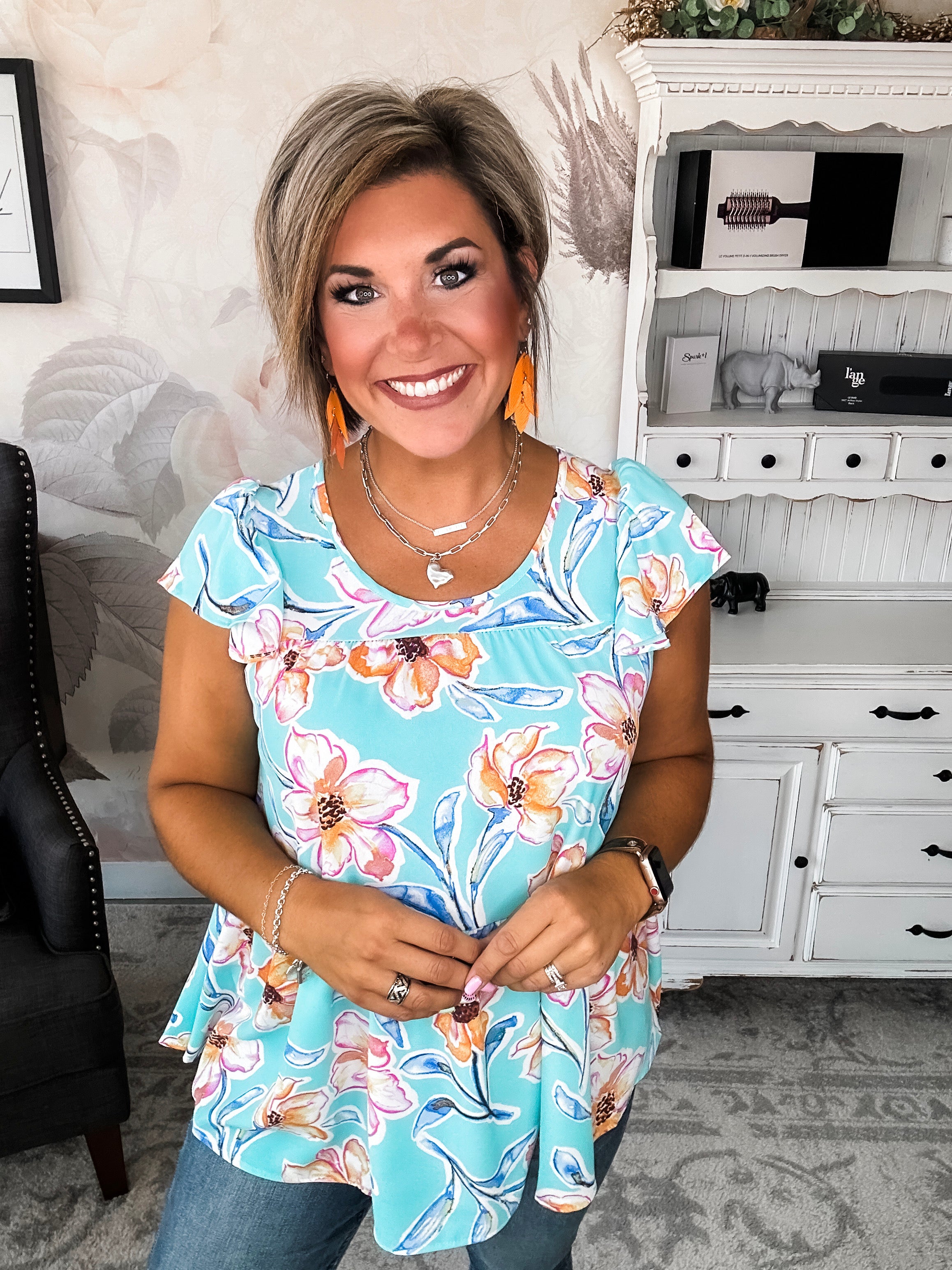 Away She Goes Blouse