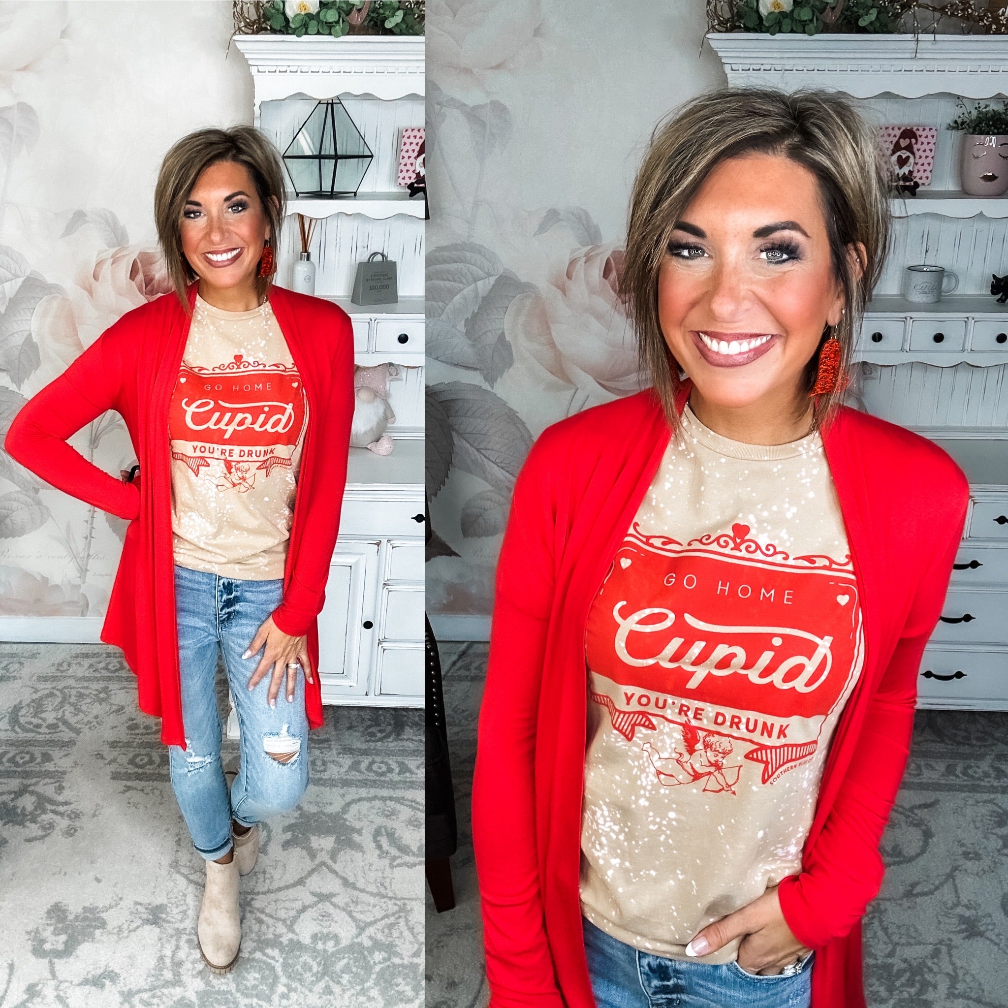 Go Home Cupid Graphic Tee