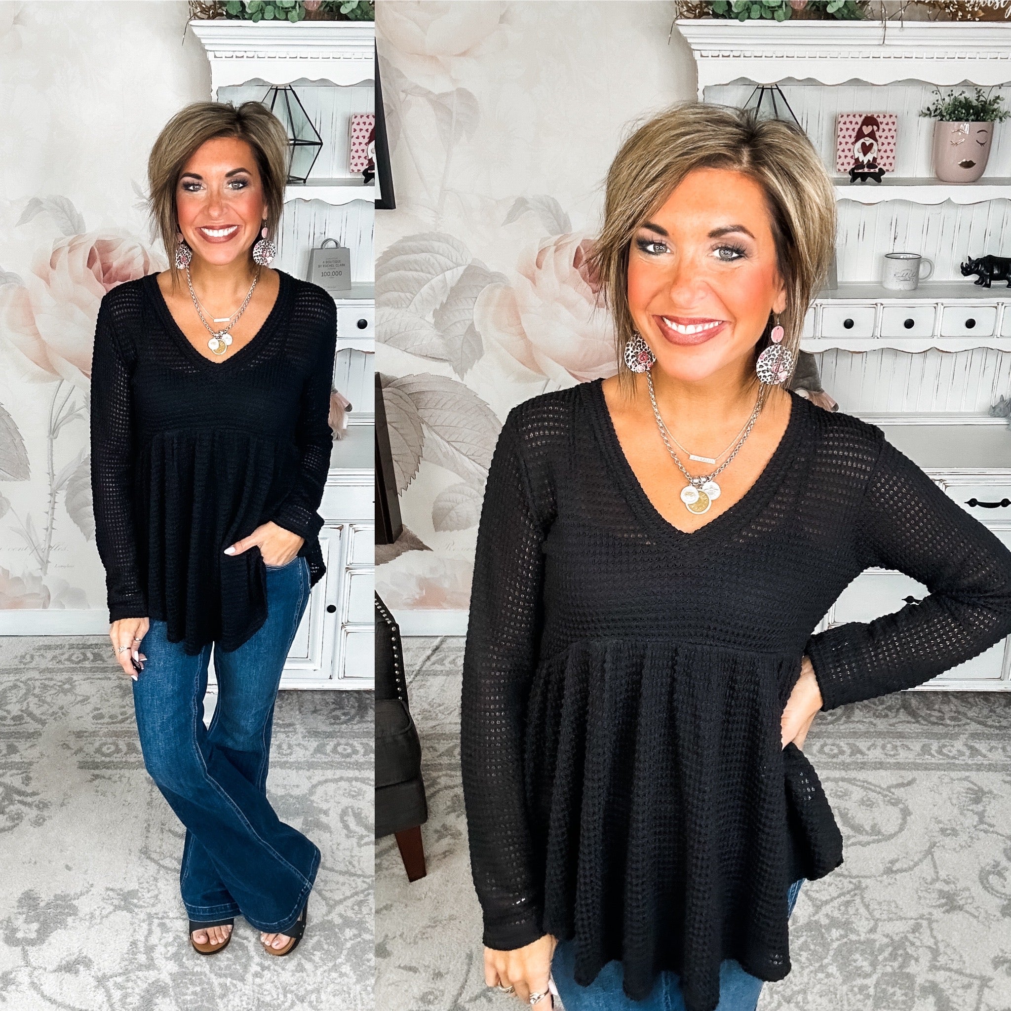 Until We Weren't Babydoll Top