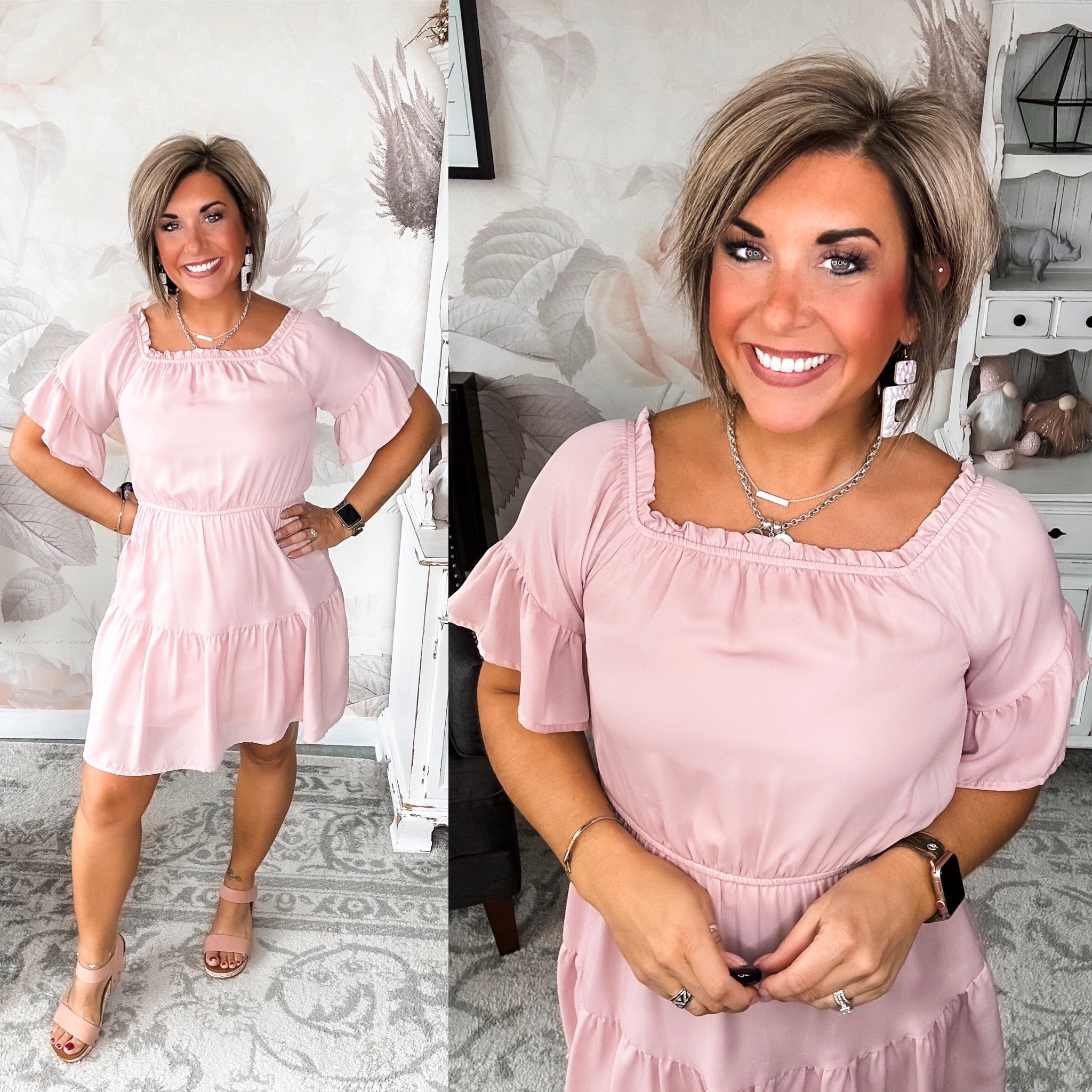 Set Me Free Dress - Mauve
