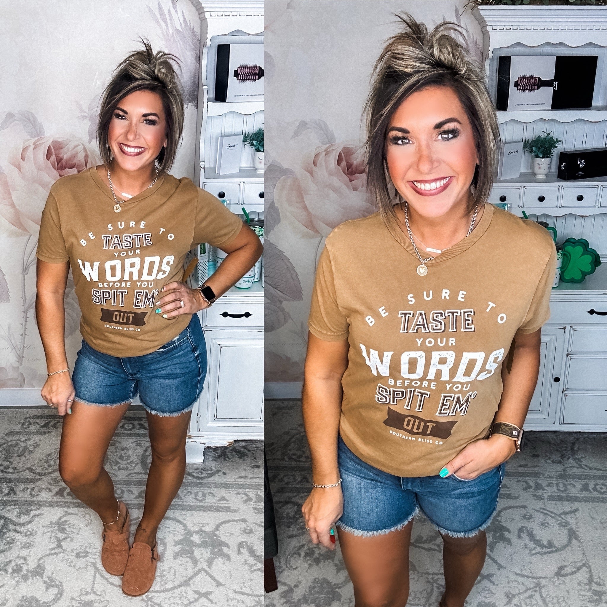 Be sure to taste your words before you spit em' out