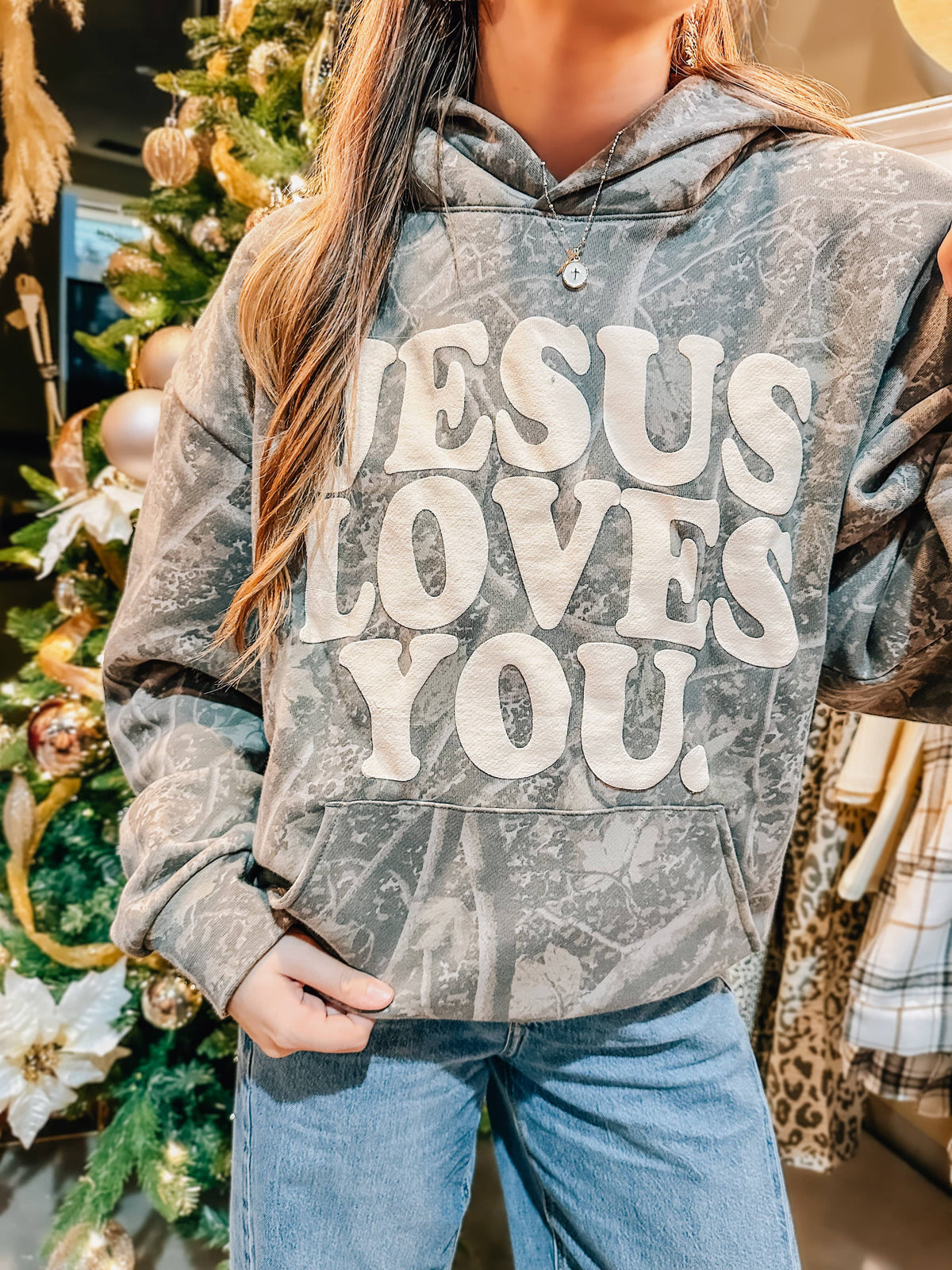 Jesus Loves You Camo Hoodie *ONLINE EXCLUSIVE*