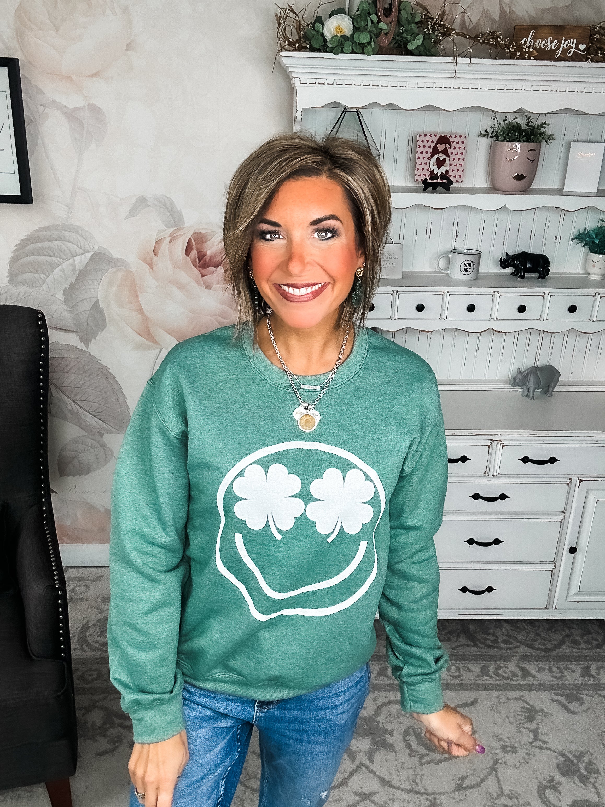 Shamrock Eyes Sweatshirt
