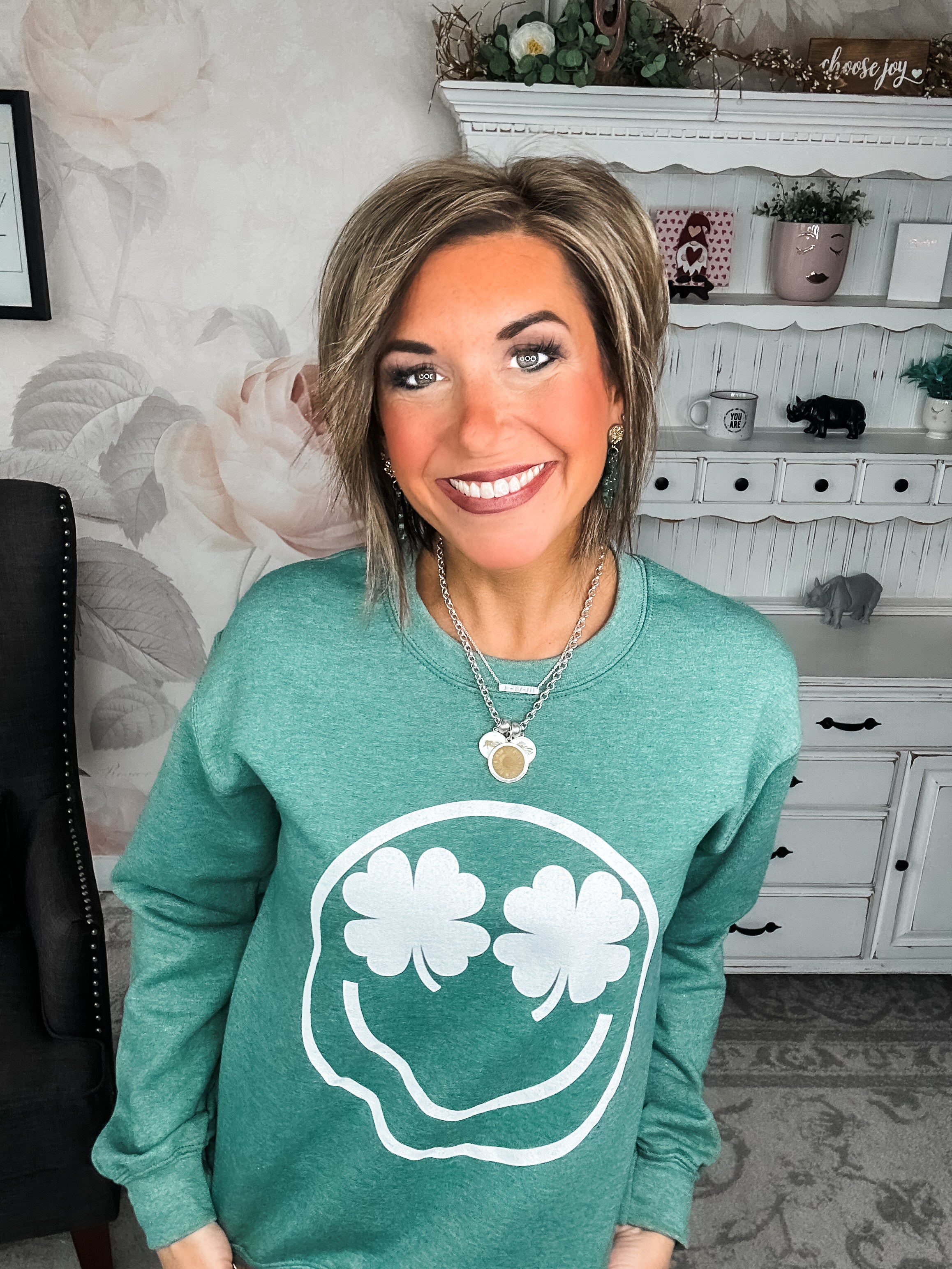 Shamrock Eyes Sweatshirt
