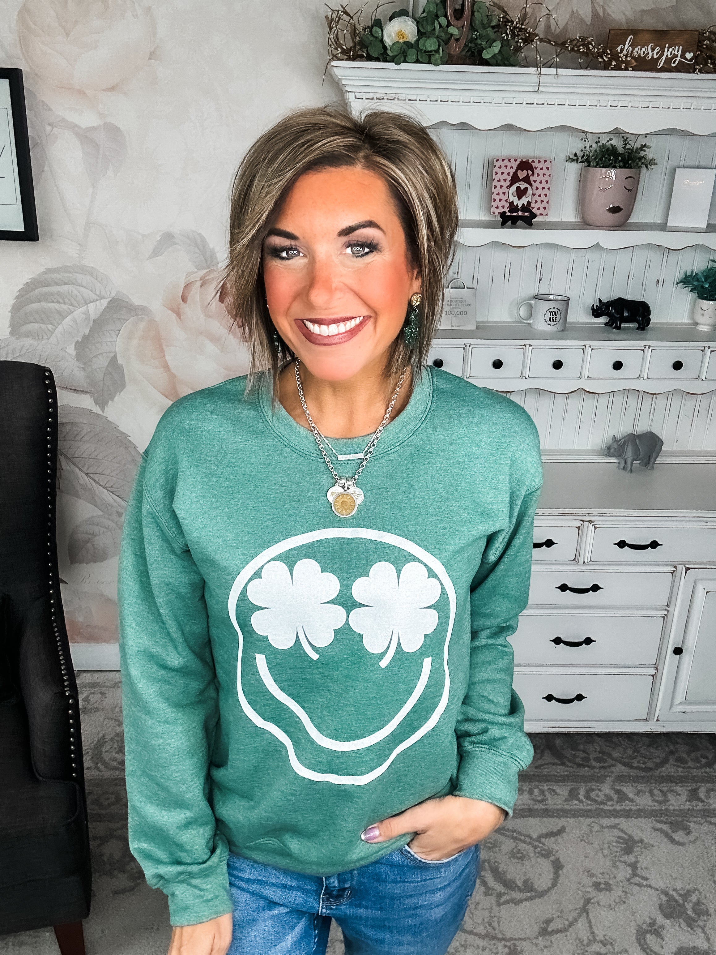 Shamrock Eyes Sweatshirt