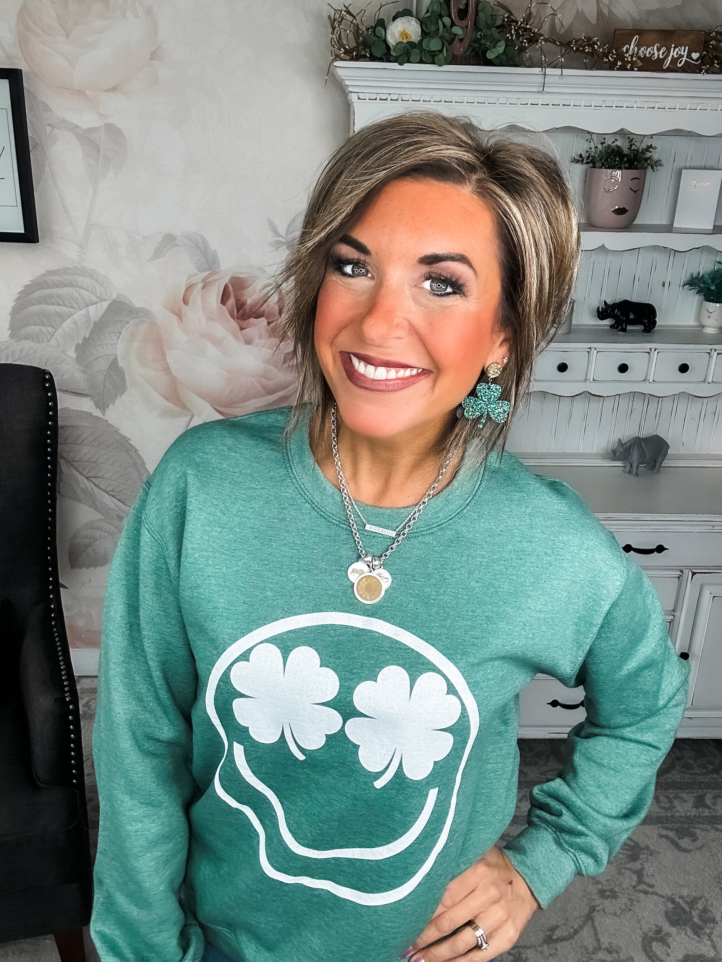 Shamrock Eyes Sweatshirt