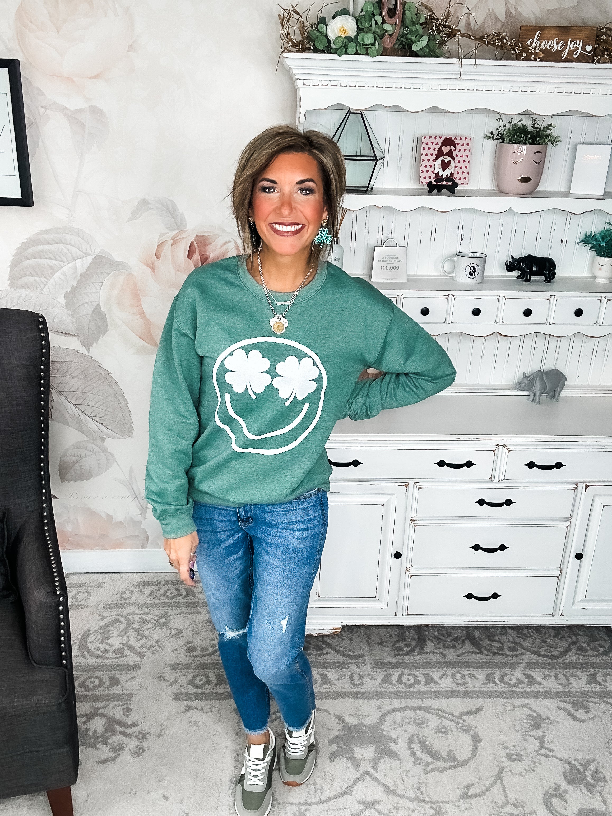 Shamrock Eyes Sweatshirt