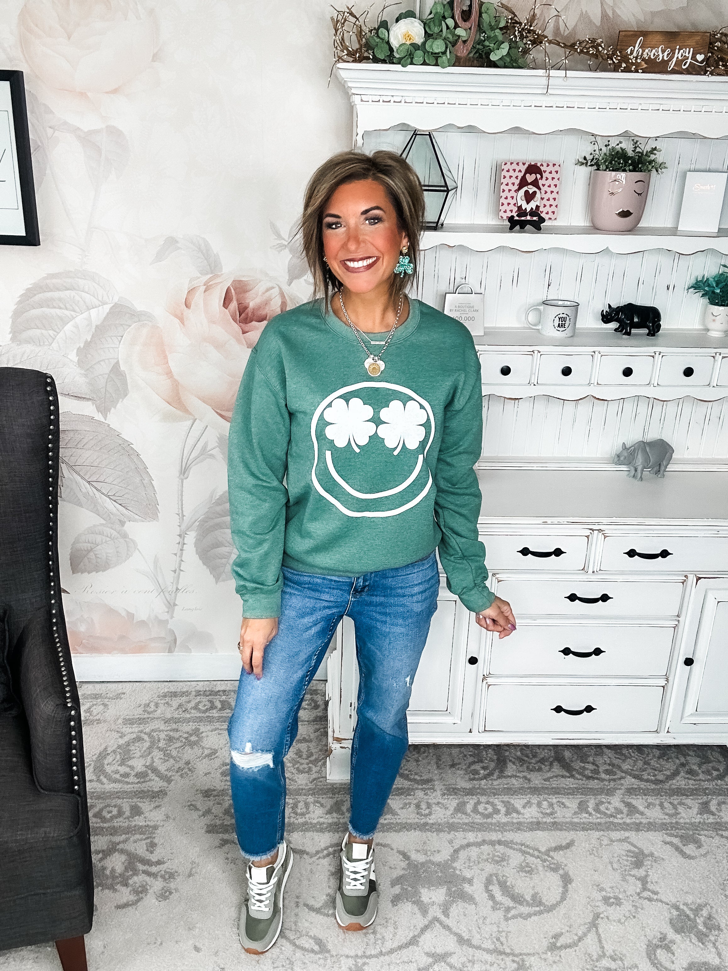 Shamrock Eyes Sweatshirt