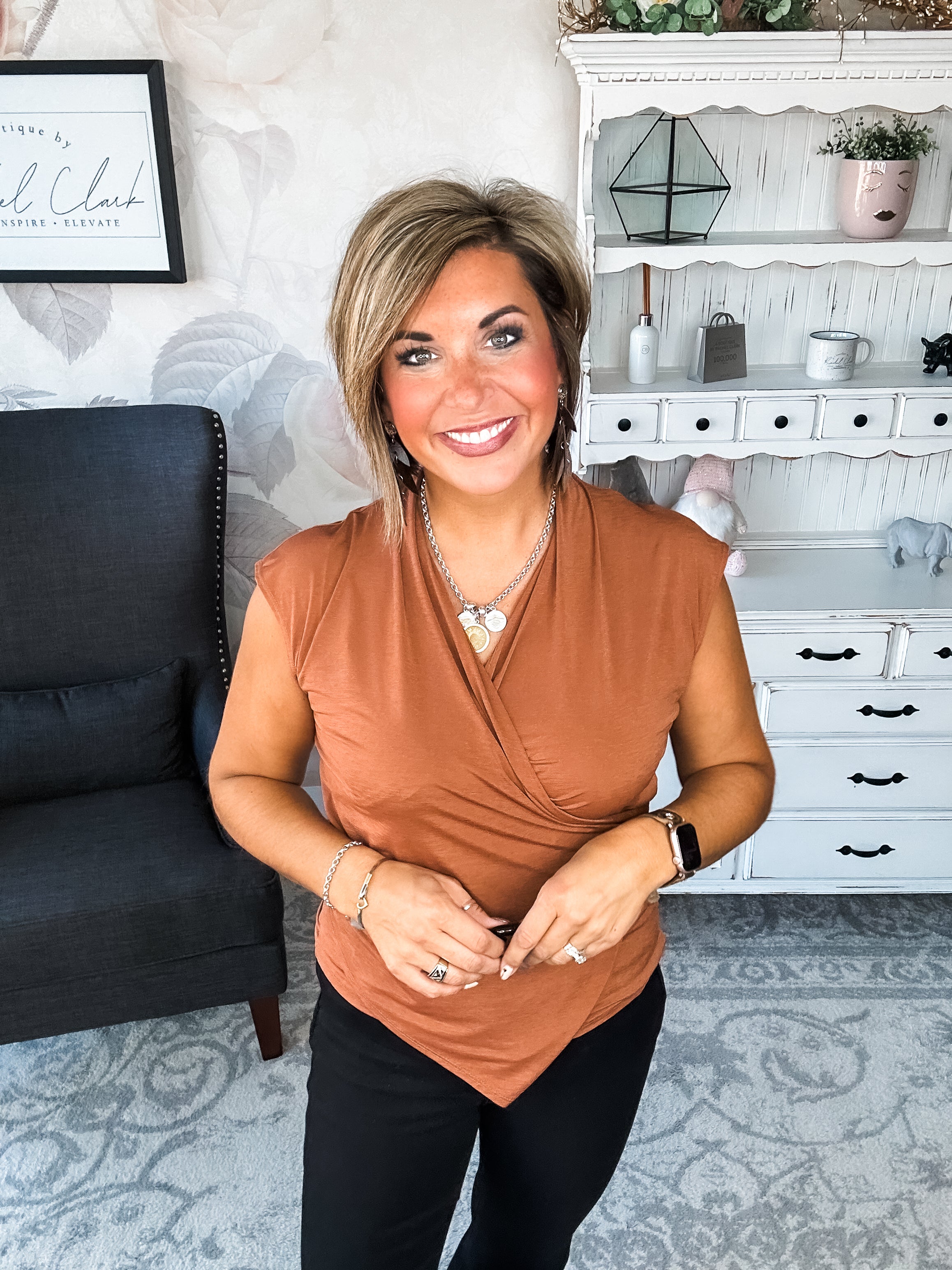 Hopefully Today Crossover Tank - Rust