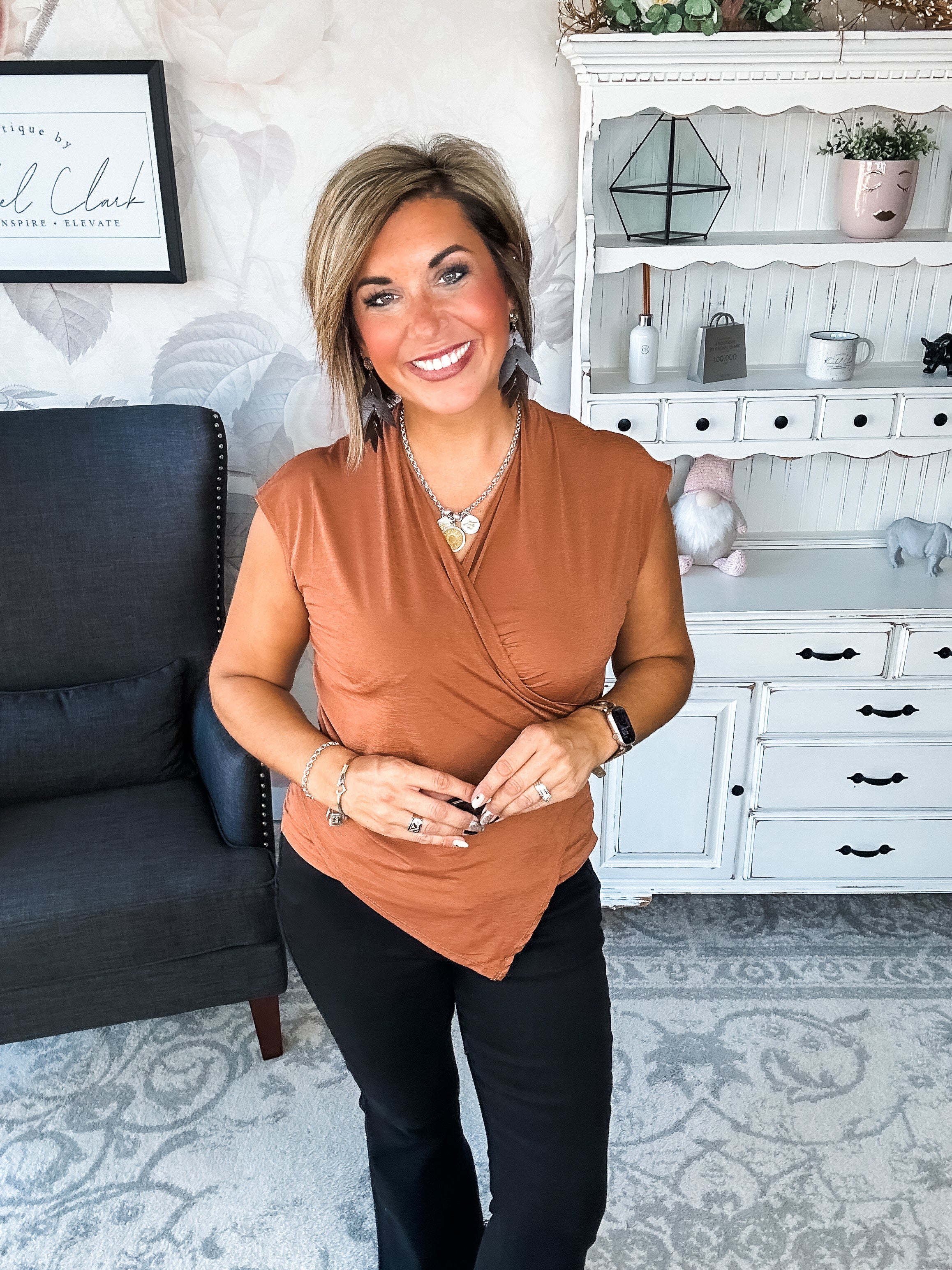 Hopefully Today Crossover Tank - Rust